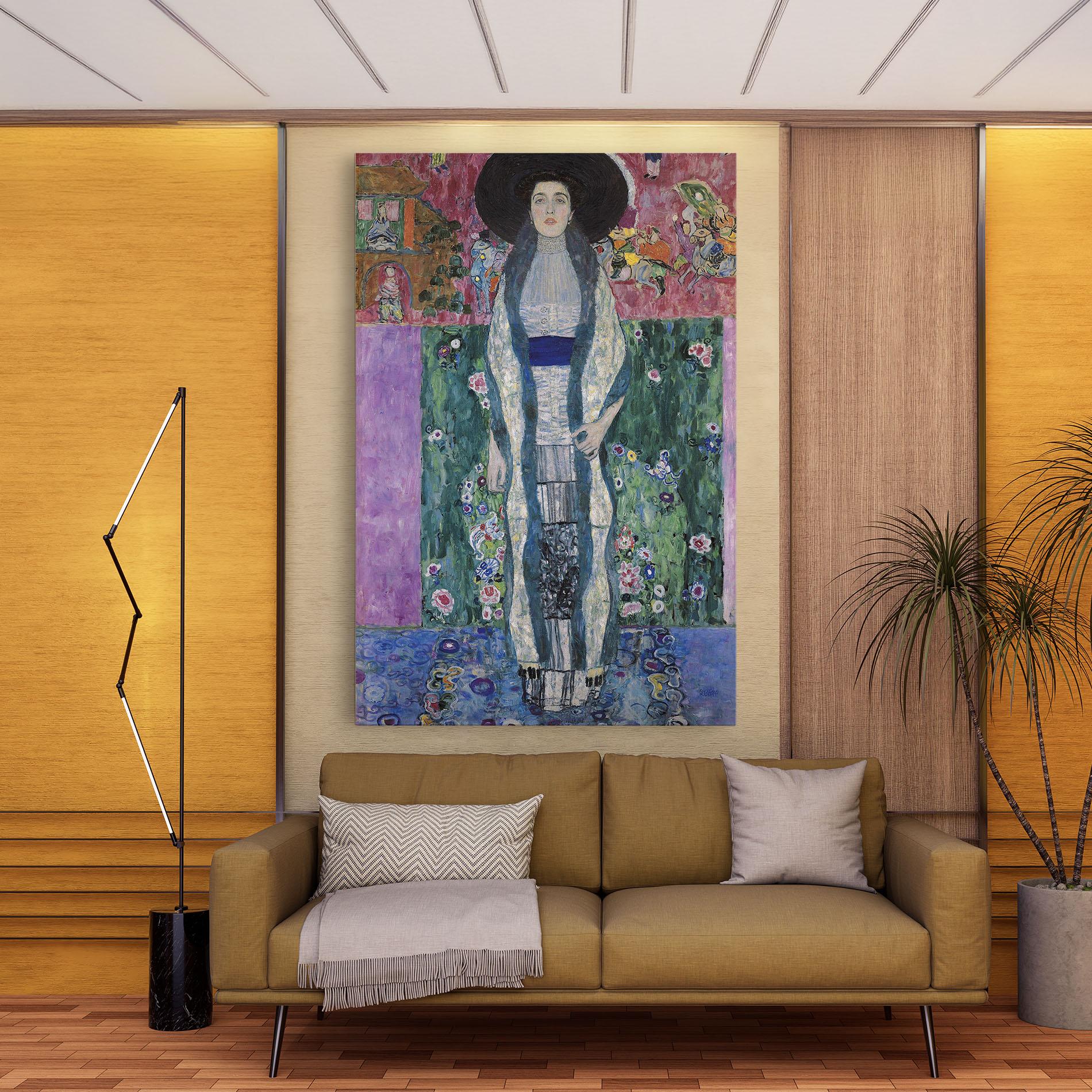 Leinwandbild Portrait Of Adele Bloch mockup 9