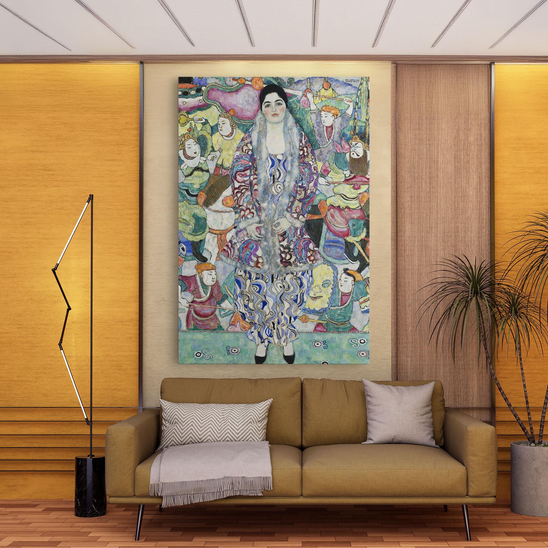 Leinwandbild Portrait Of Friedericke mockup 9