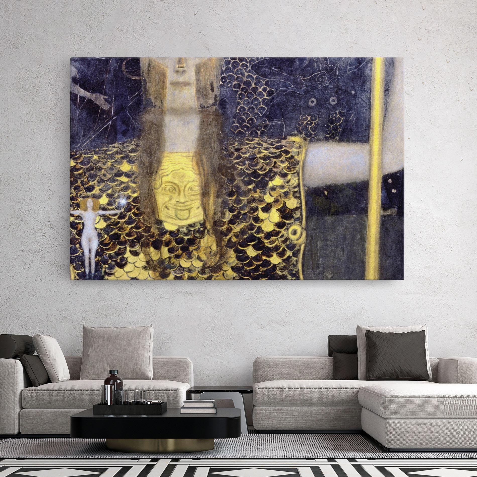 Leinwandbild Pallas Athena mockup 2