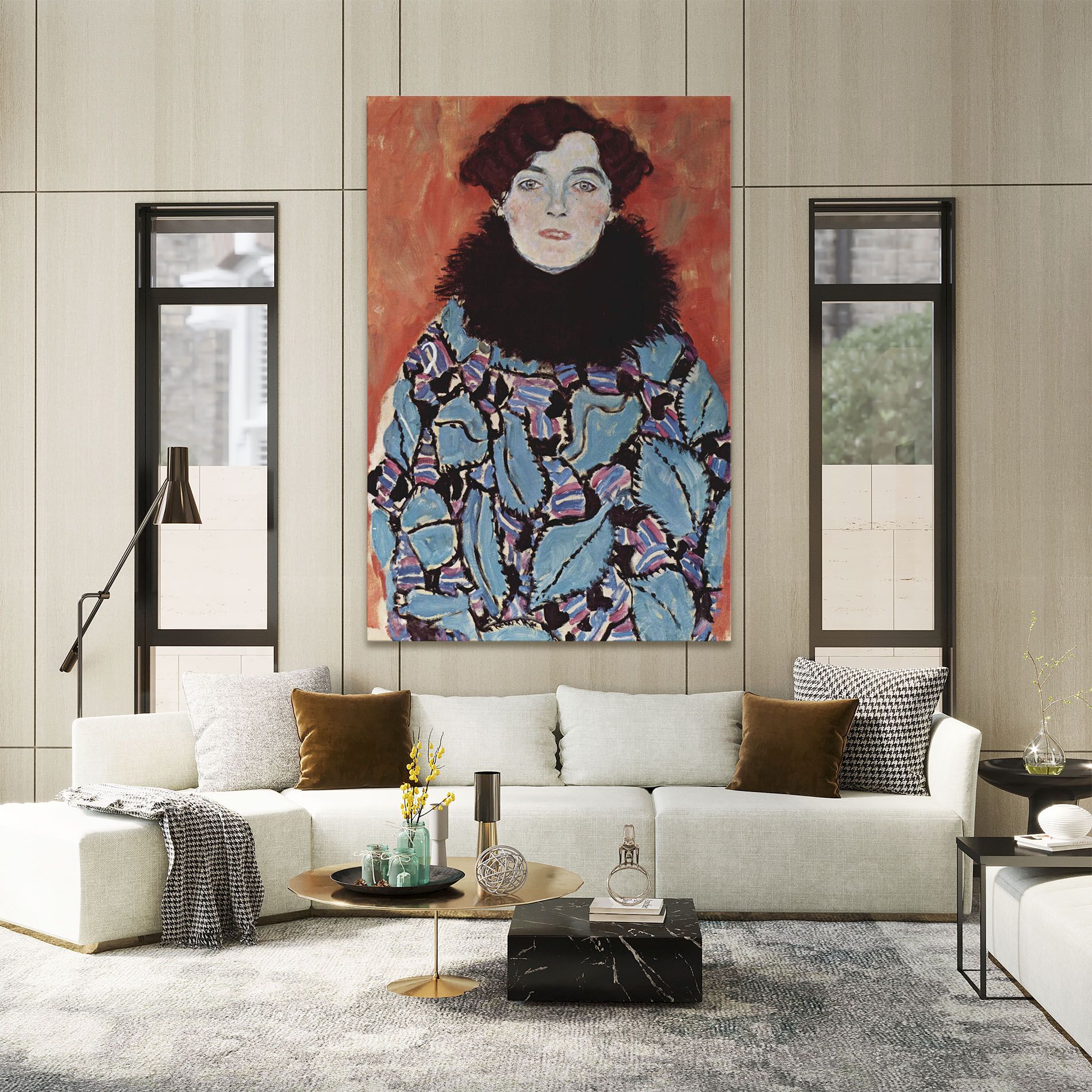 Gustav Klimt Art mockup 2