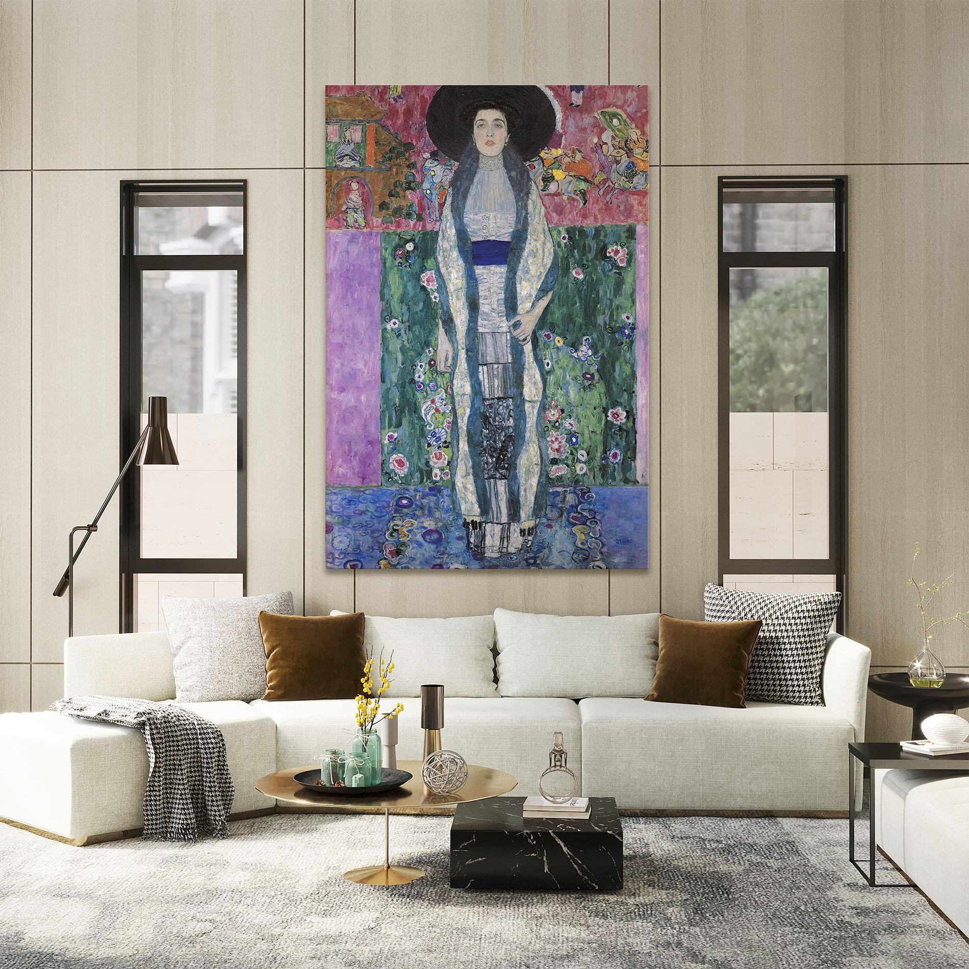 Leinwandbild Portrait Of Adele Bloch mockup 2