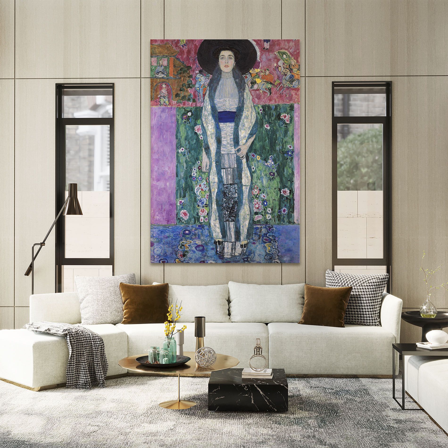 Portrait Of Adele Bloch mockup 2