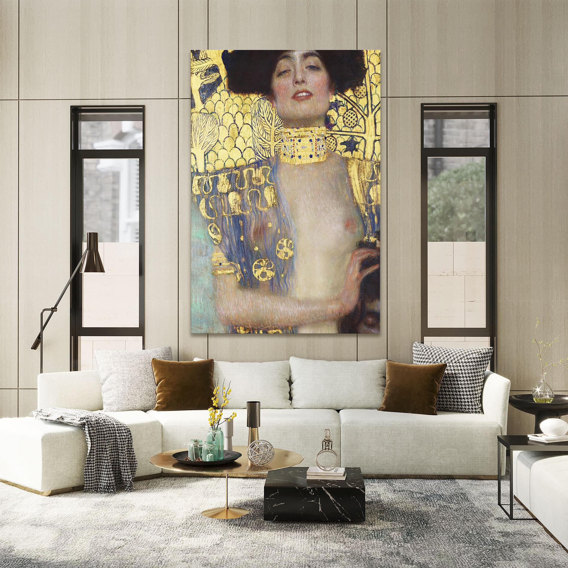 Leinwandbild The Head Of Holofernes mockup 2