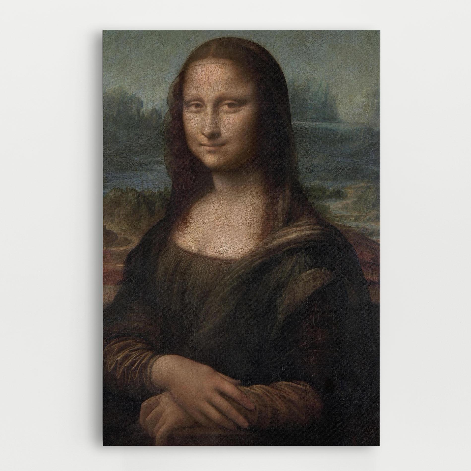 Leinwandbild Mona Lisa By Leonardo Da Vinci mockup 0