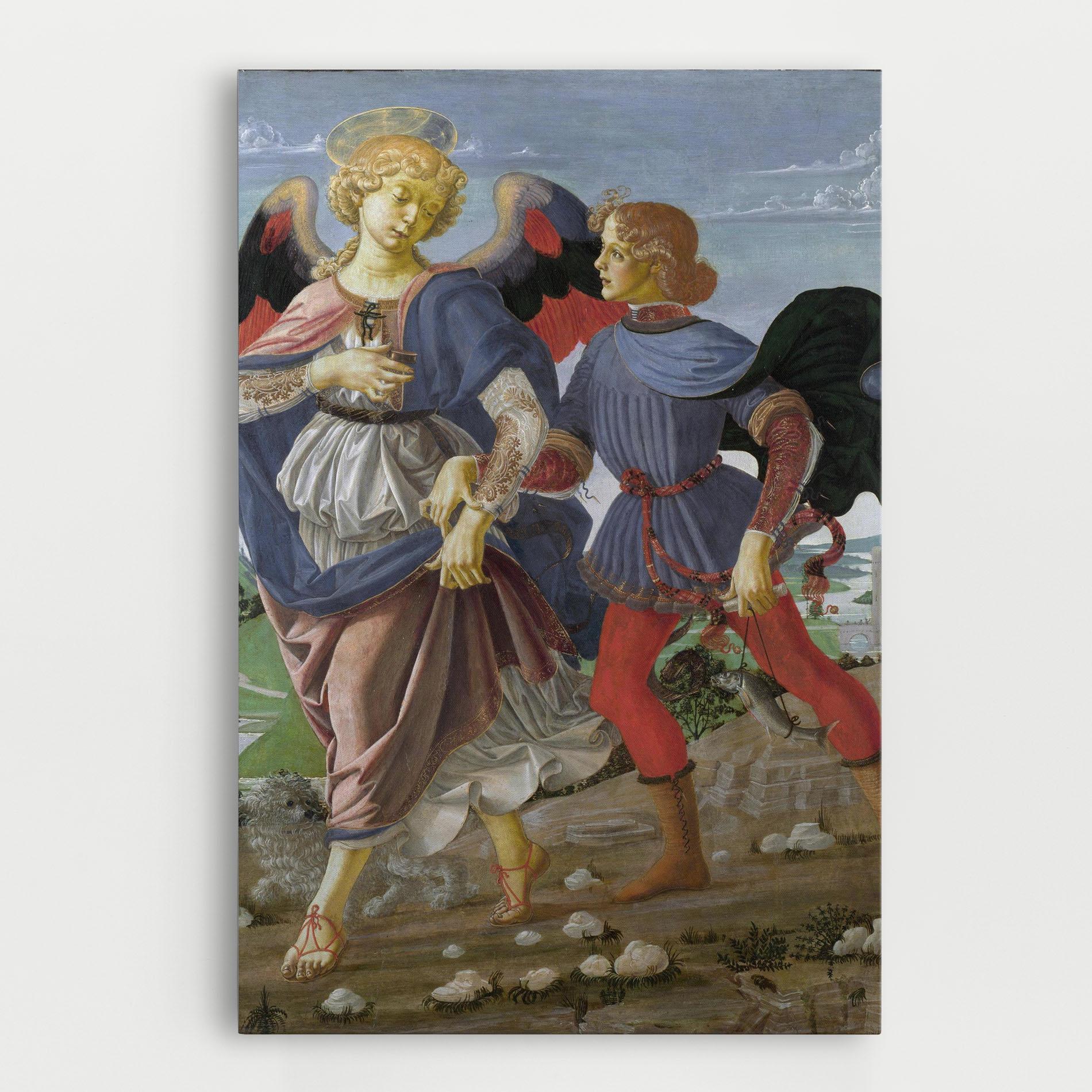 Leinwandbild Tobias And The Angel mockup 0