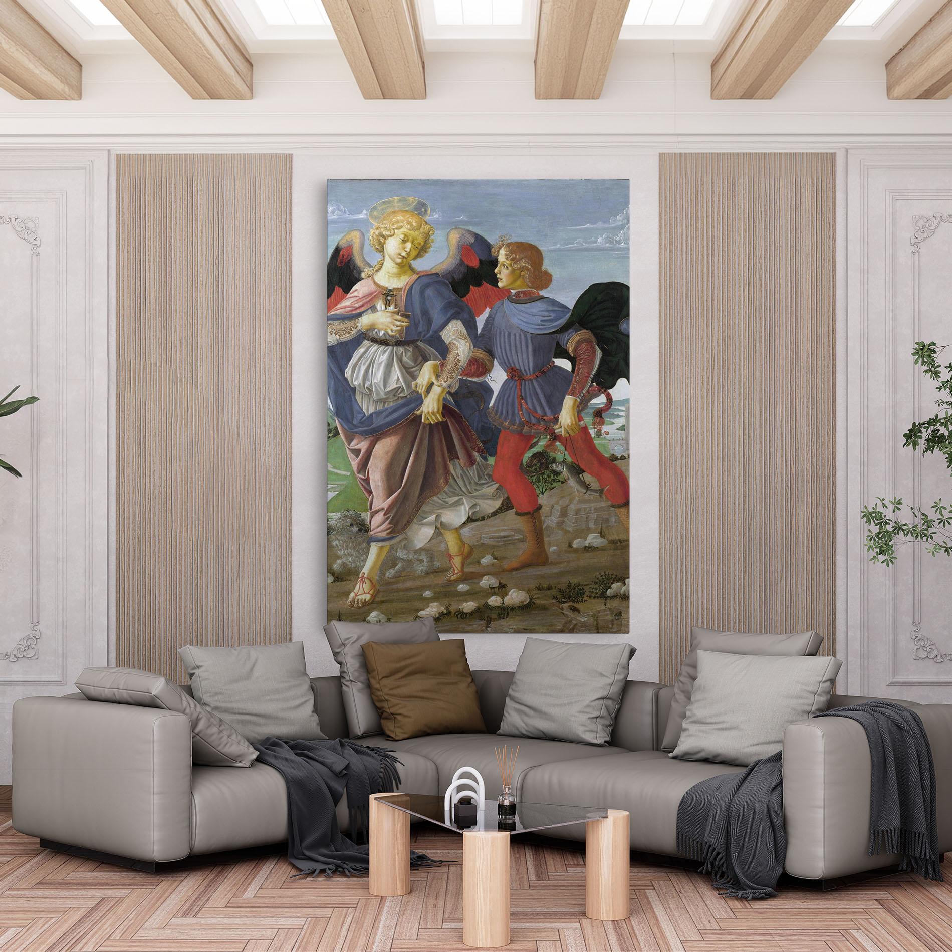 Leinwandbild Tobias And The Angel mockup 6