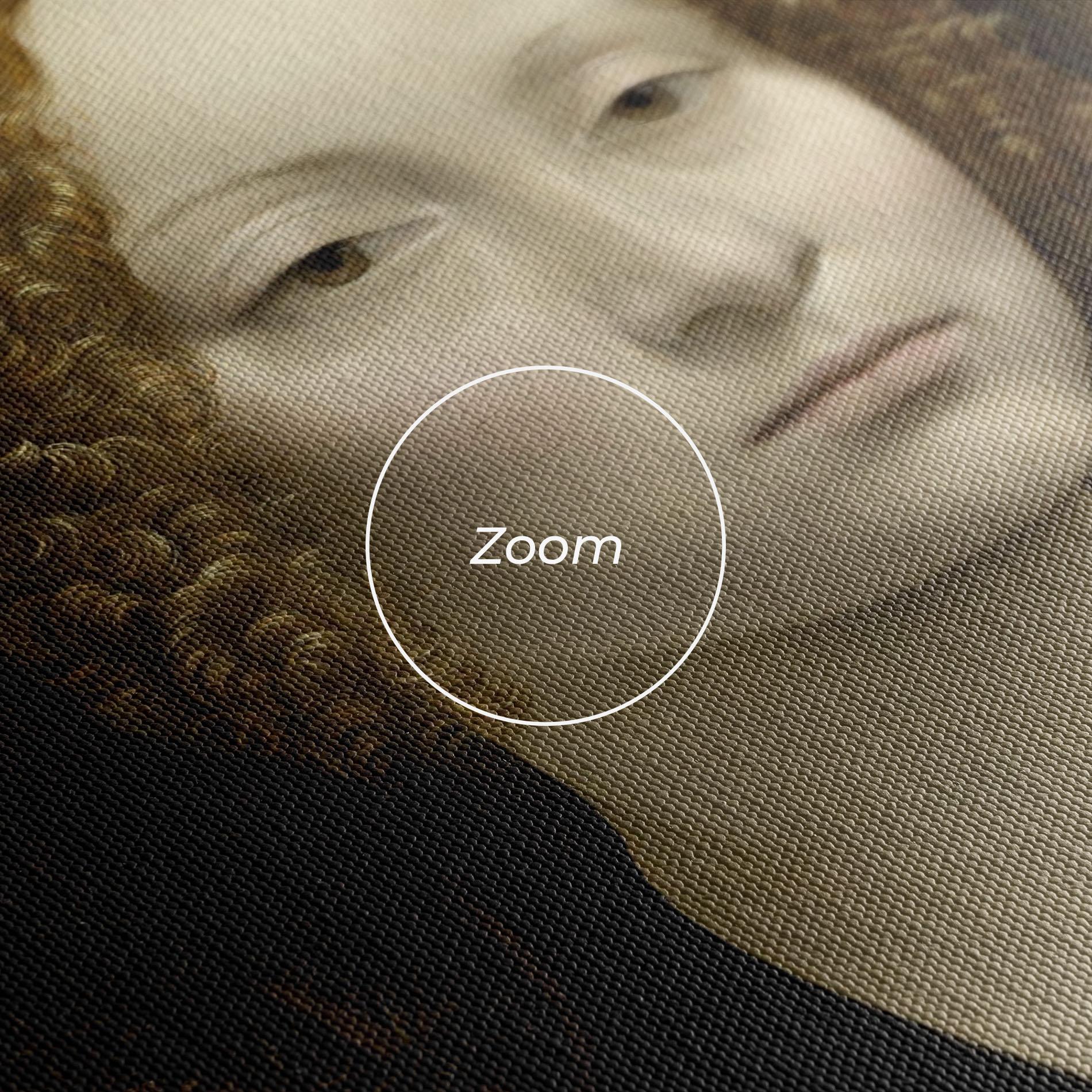 Leinwandbild Leonardo Da Vinci Ginevra De Benci mockup 3