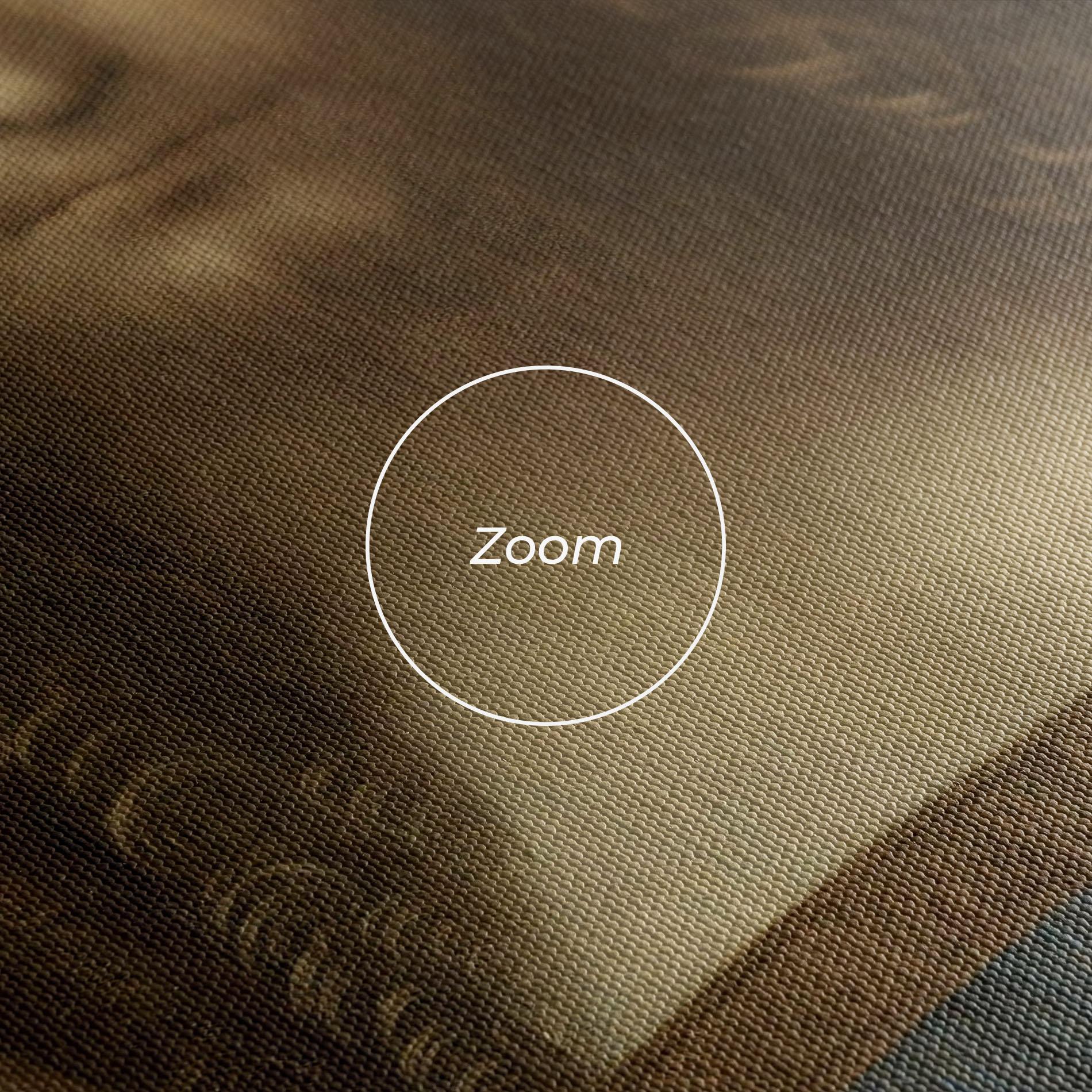 Leinwandbild Leonardo Da Vinci Salvator Mundi mockup 3