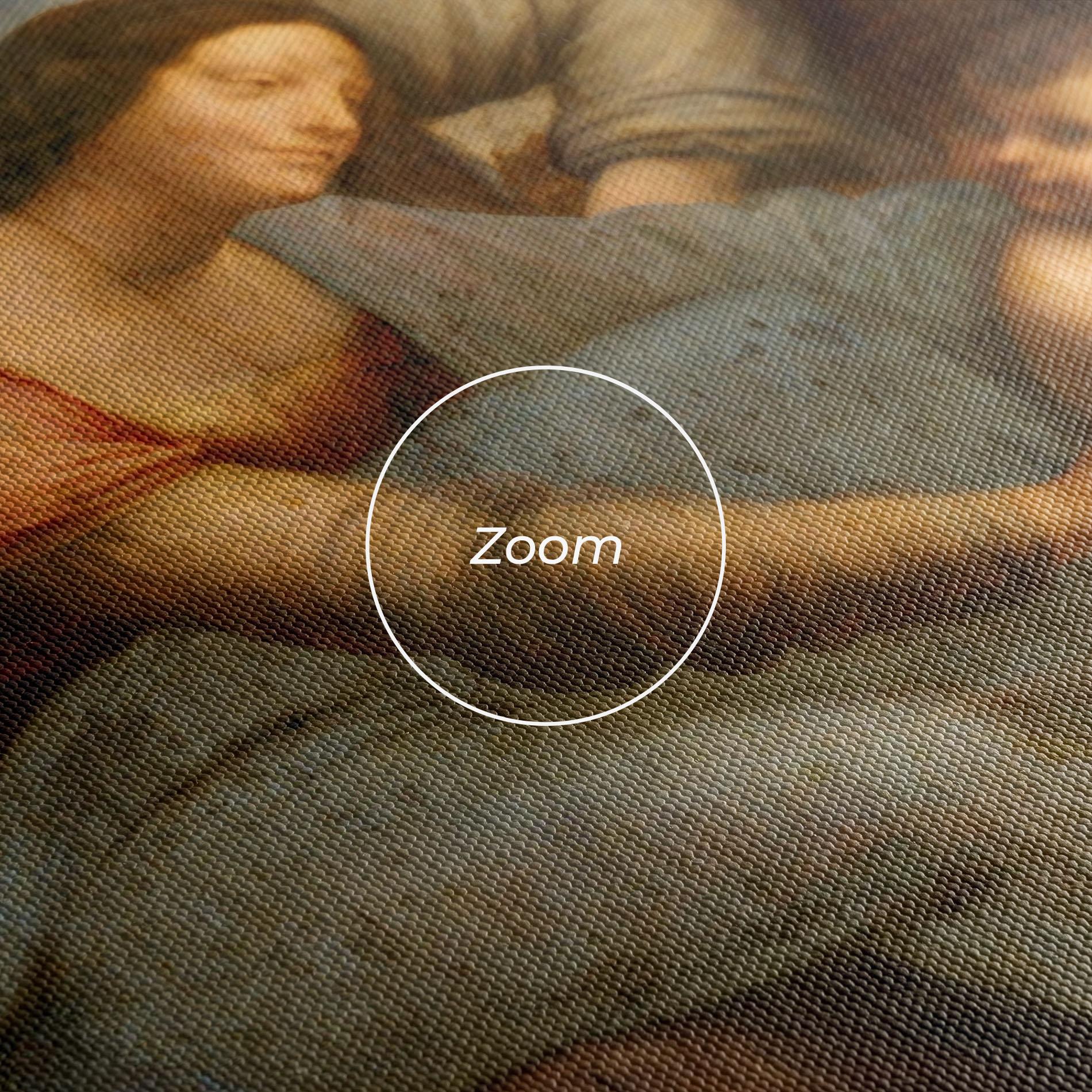 Leinwandbild Leonardo Da Vinci Virgin And Child With St Anne mockup 3