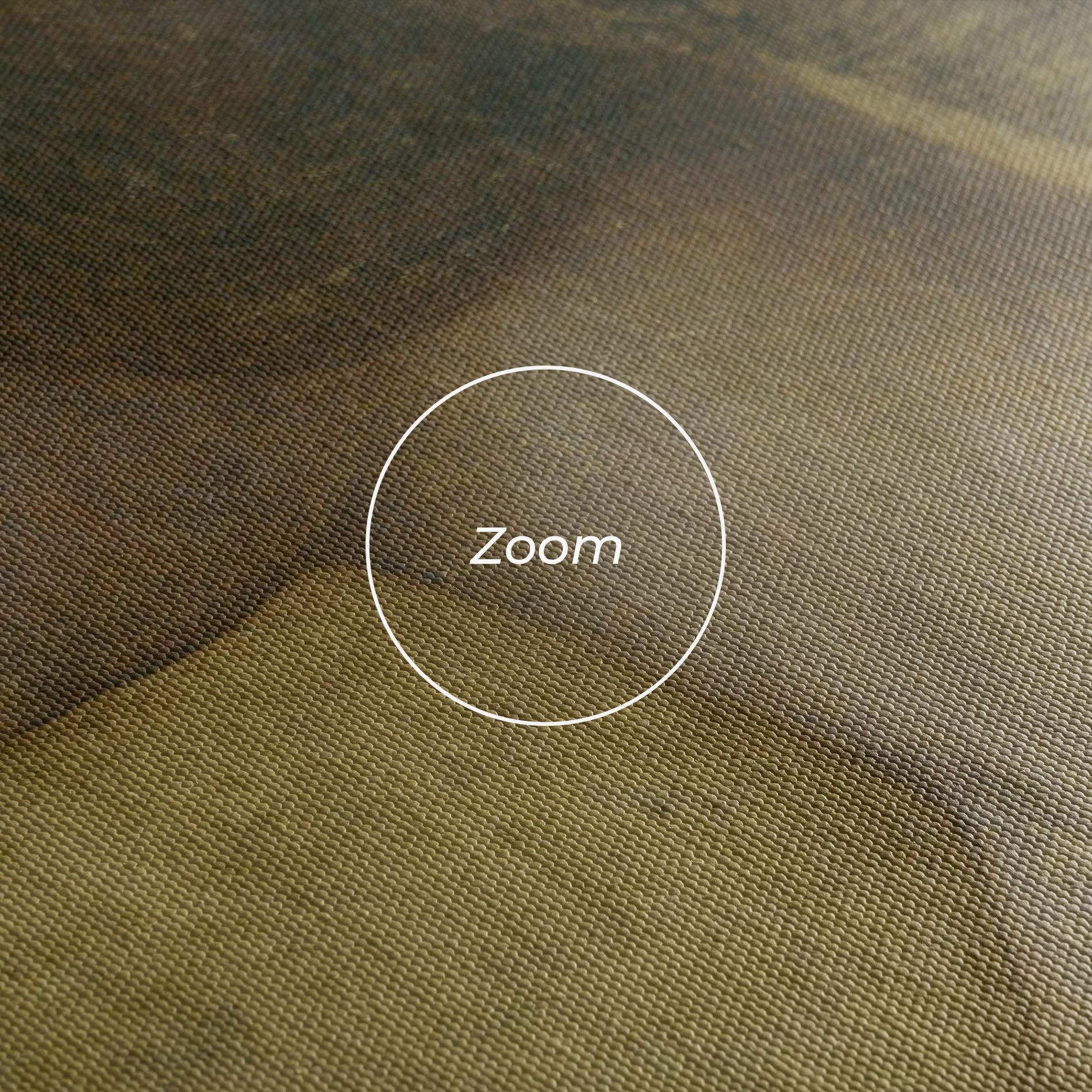 Leinwandbild Profile Of A Young Fiancee Da Vinci mockup 3