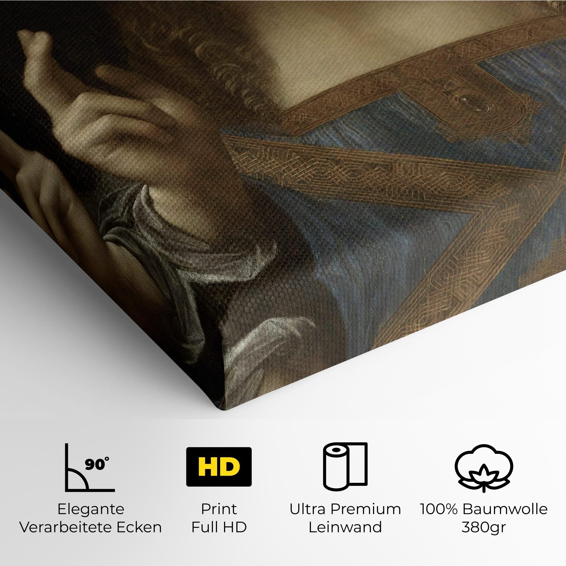 Leonardo Da Vinci Salvator Mundi mockup 4