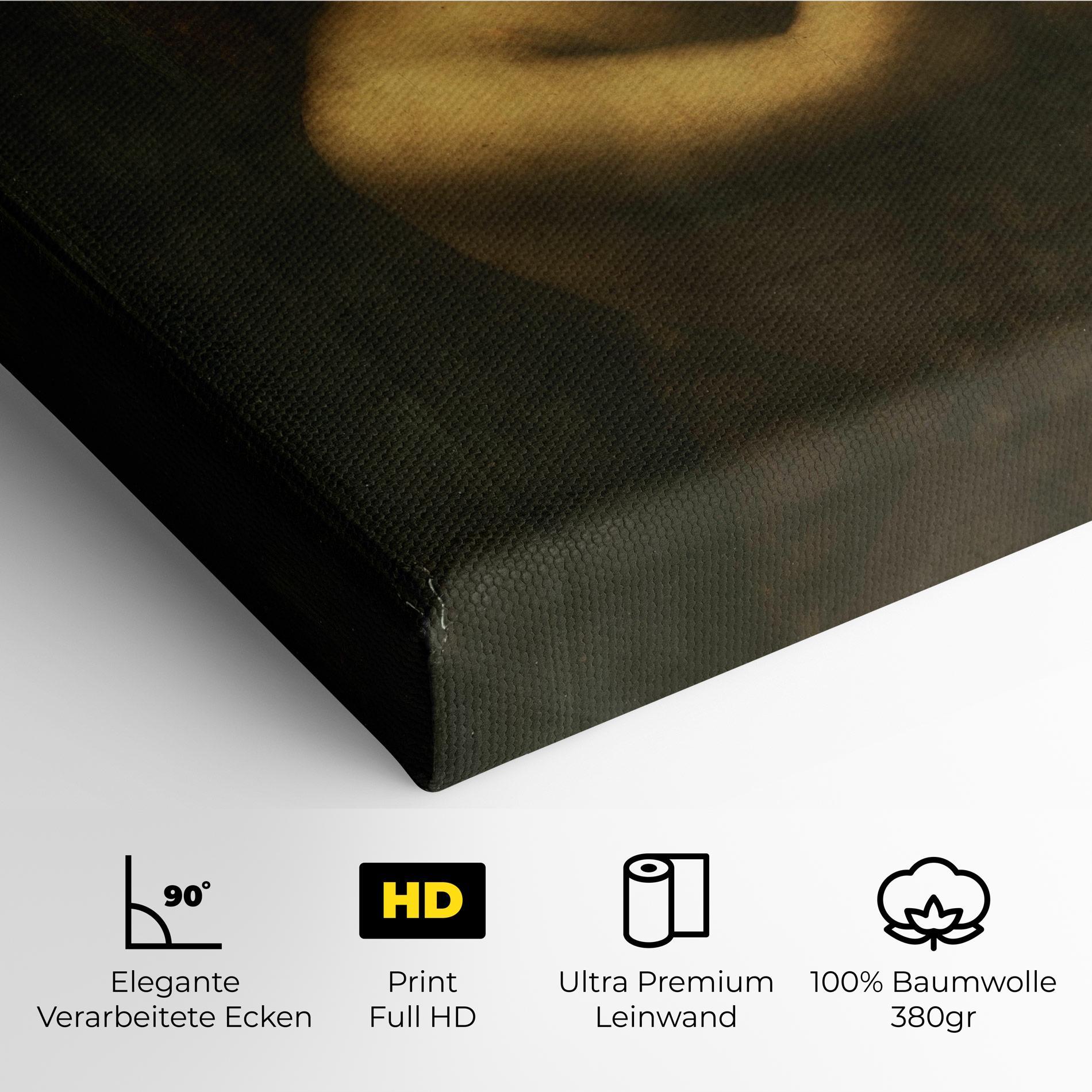 Leinwandbild Seonardo Da Vinci Saint John The Baptist mockup 4