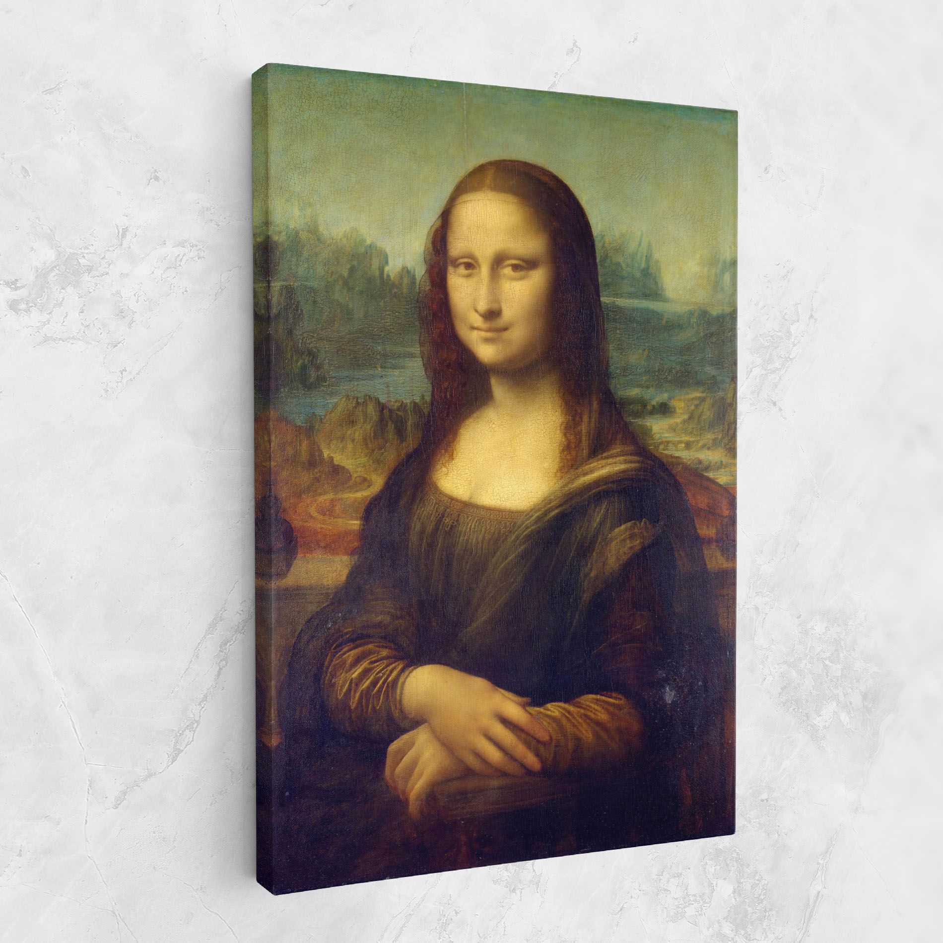 Gioconda By Leonardo Da Vinci mockup 1