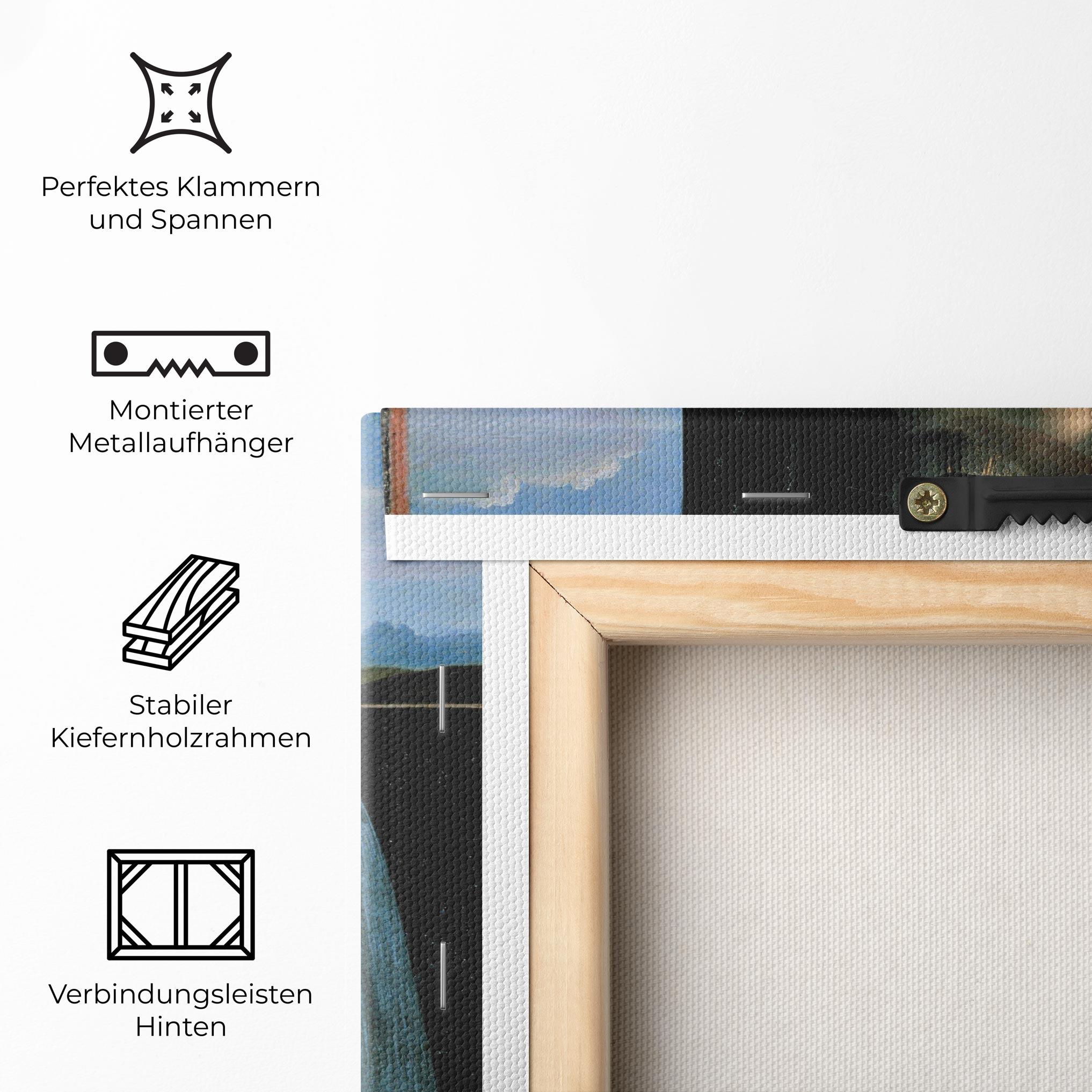 Leinwandbild Leonardo Da Vinci Attributed Madonna Litta mockup 5