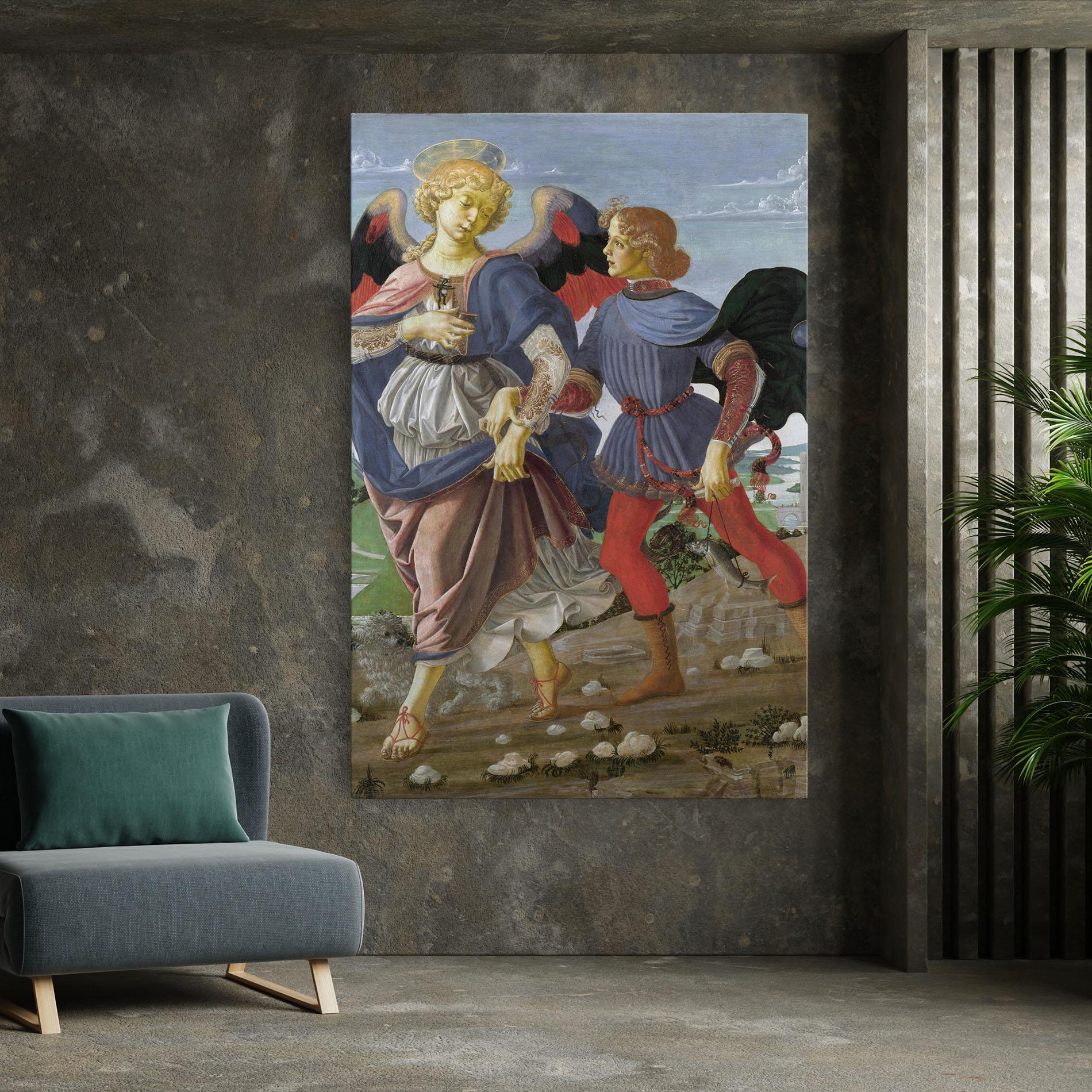 Leinwandbild Tobias And The Angel mockup 7