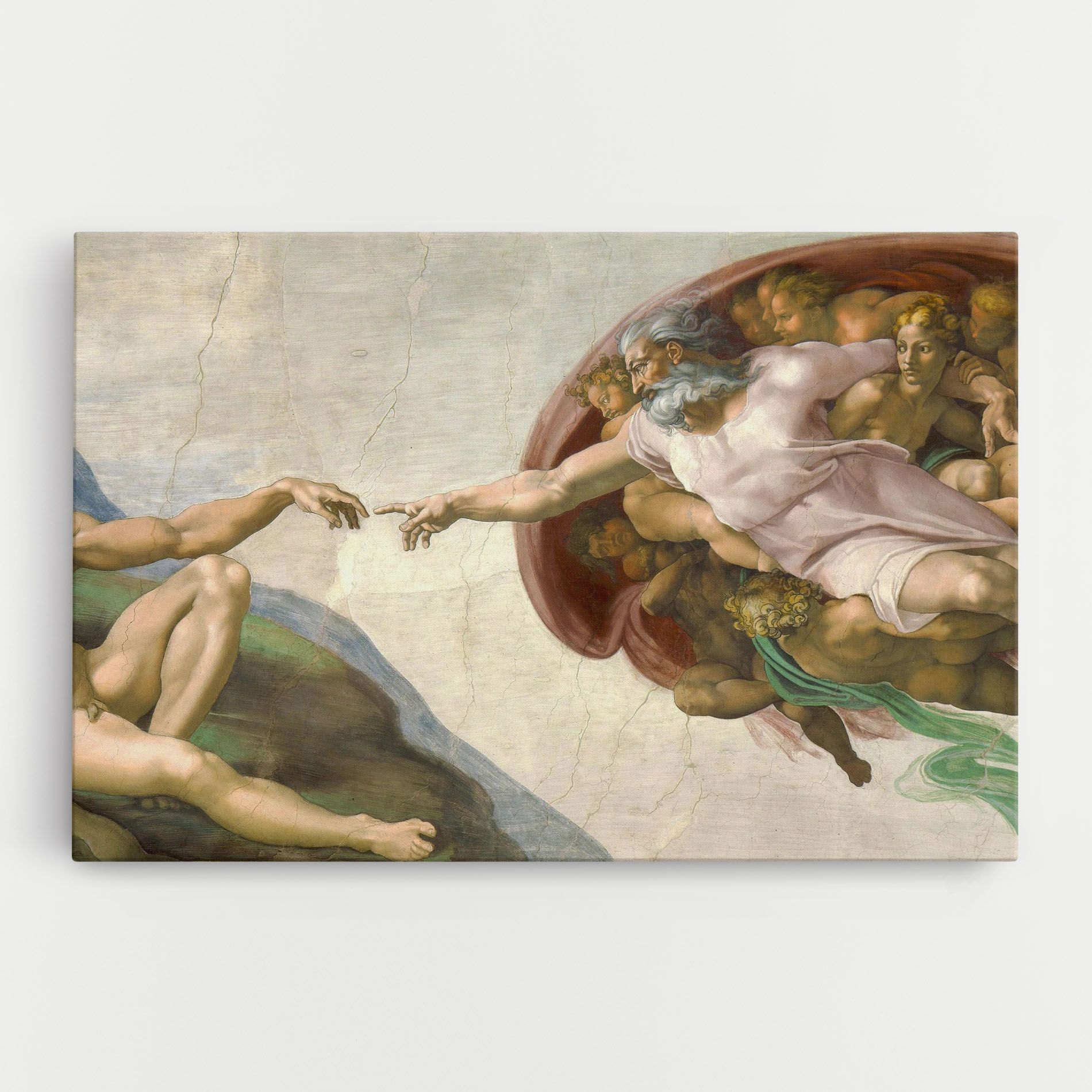 The Creation Of Adam mockup 0