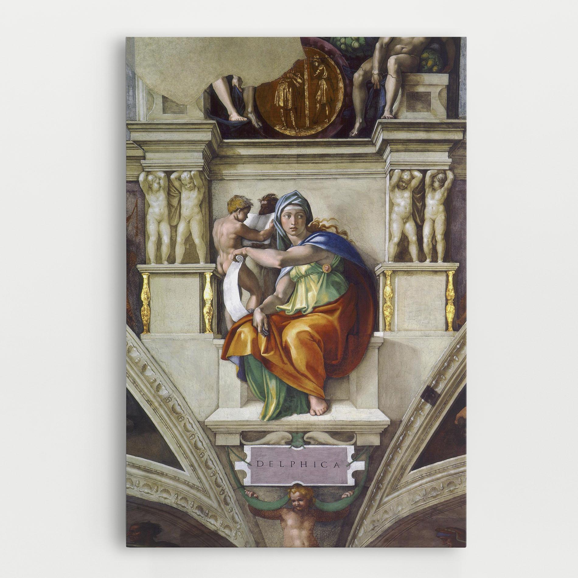 Leinwandbild Delphic Sibyl mockup 0