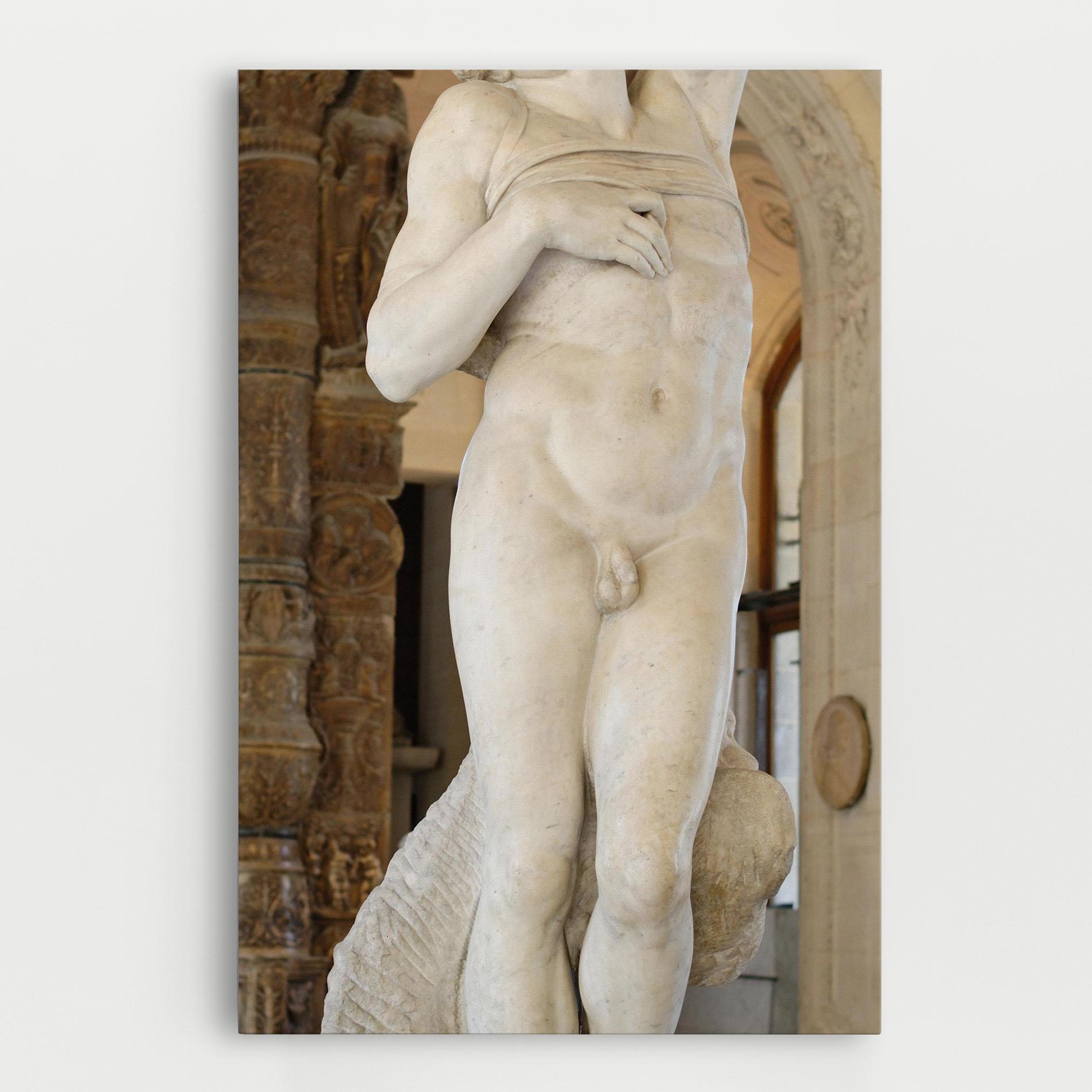 Leinwandbild Dying Slave mockup 0