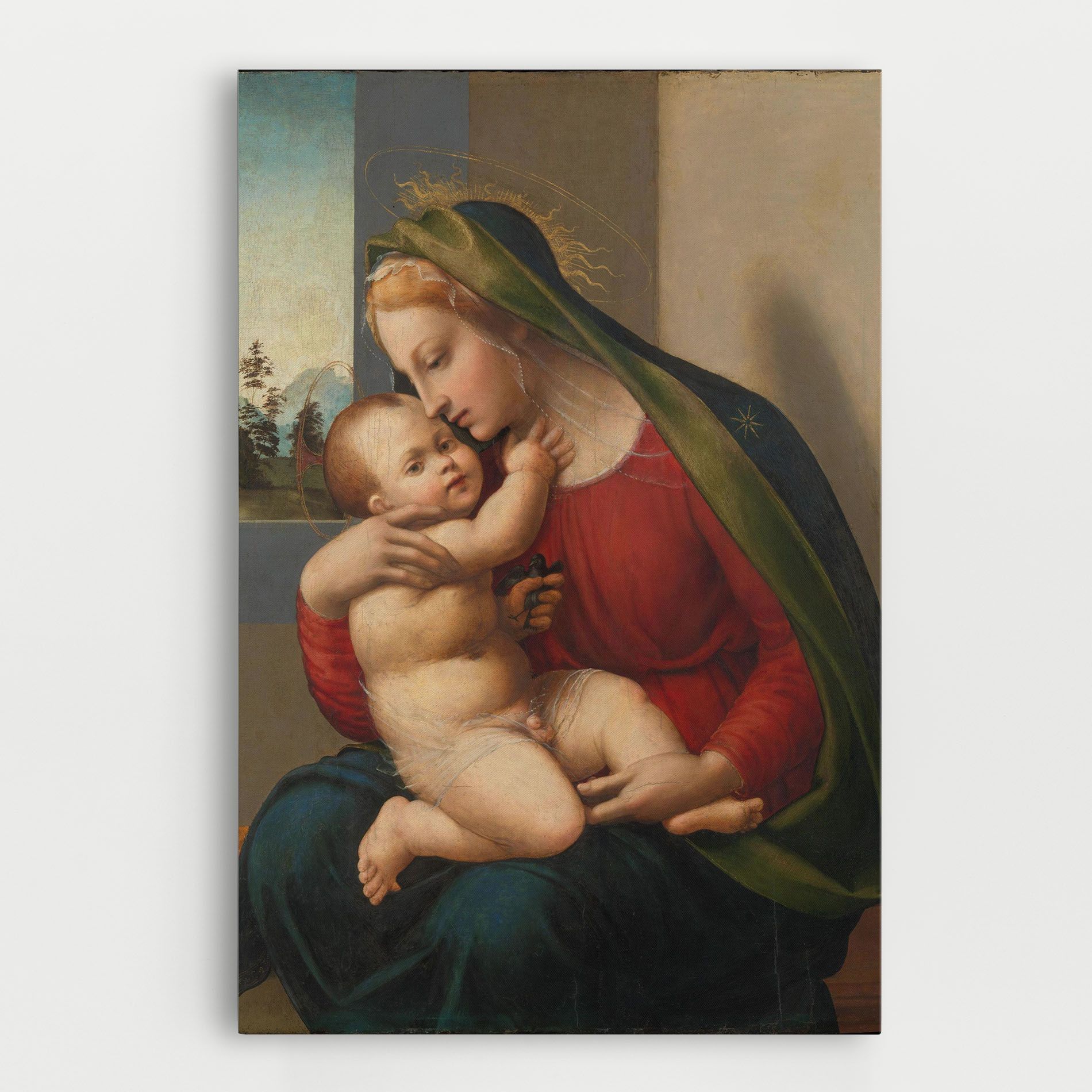 Madonna And Child mockup 0