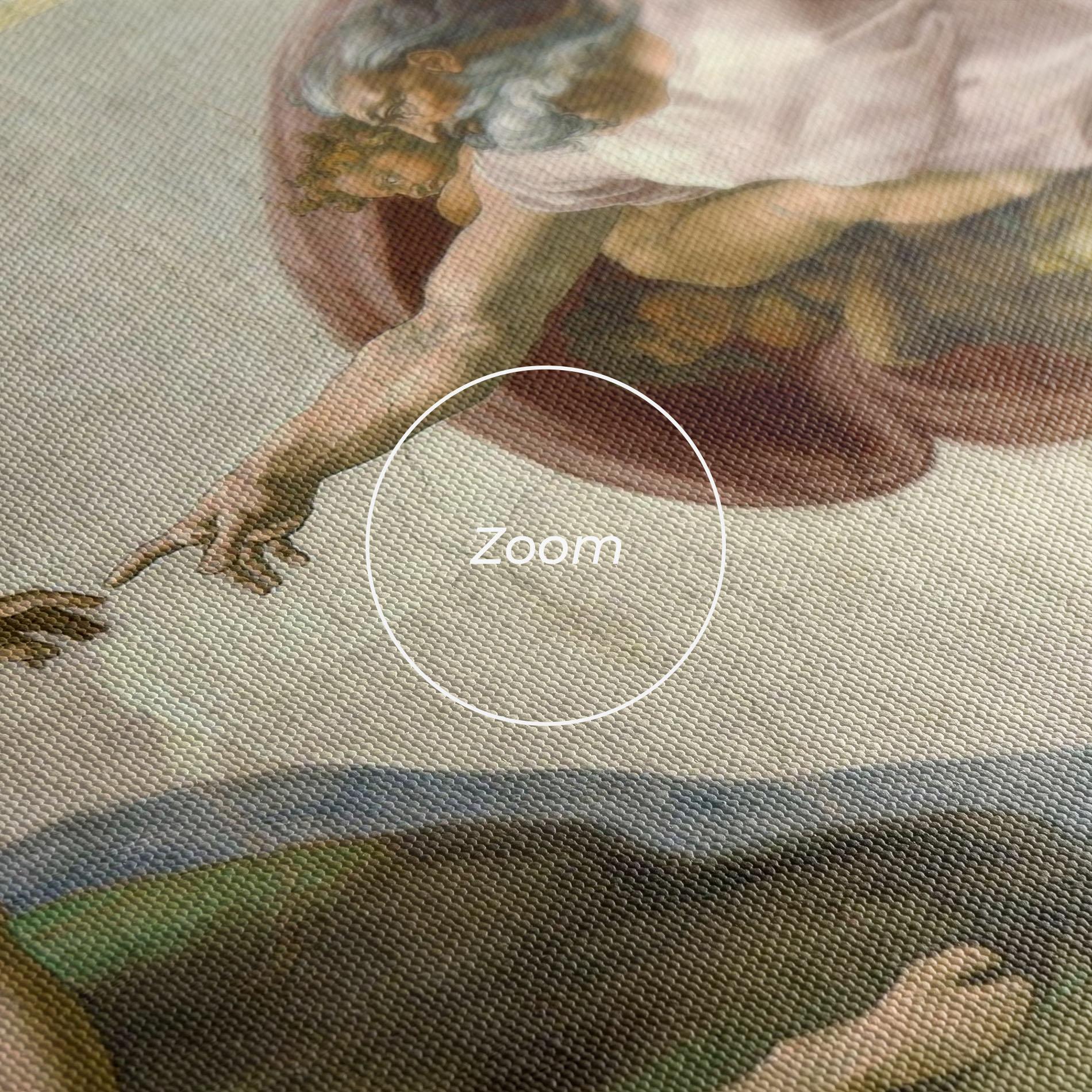 Leinwandbild Creacion De Adam mockup 3