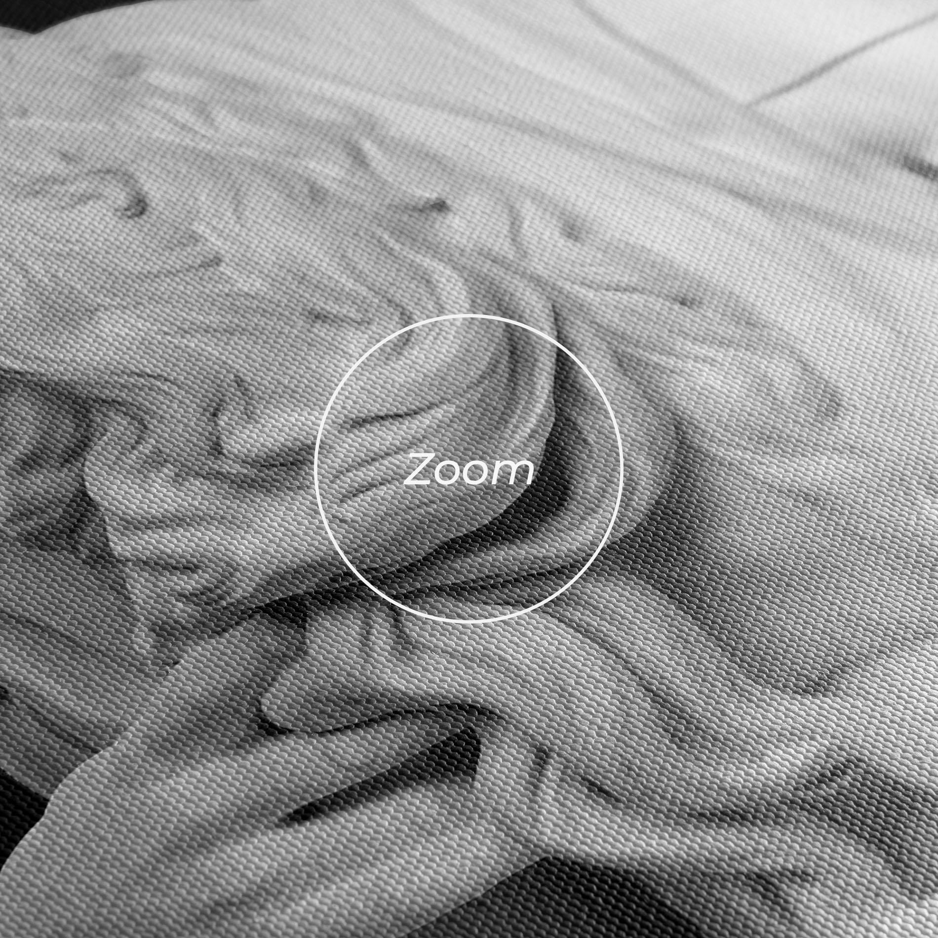 Leinwandbild Moses Statue mockup 3