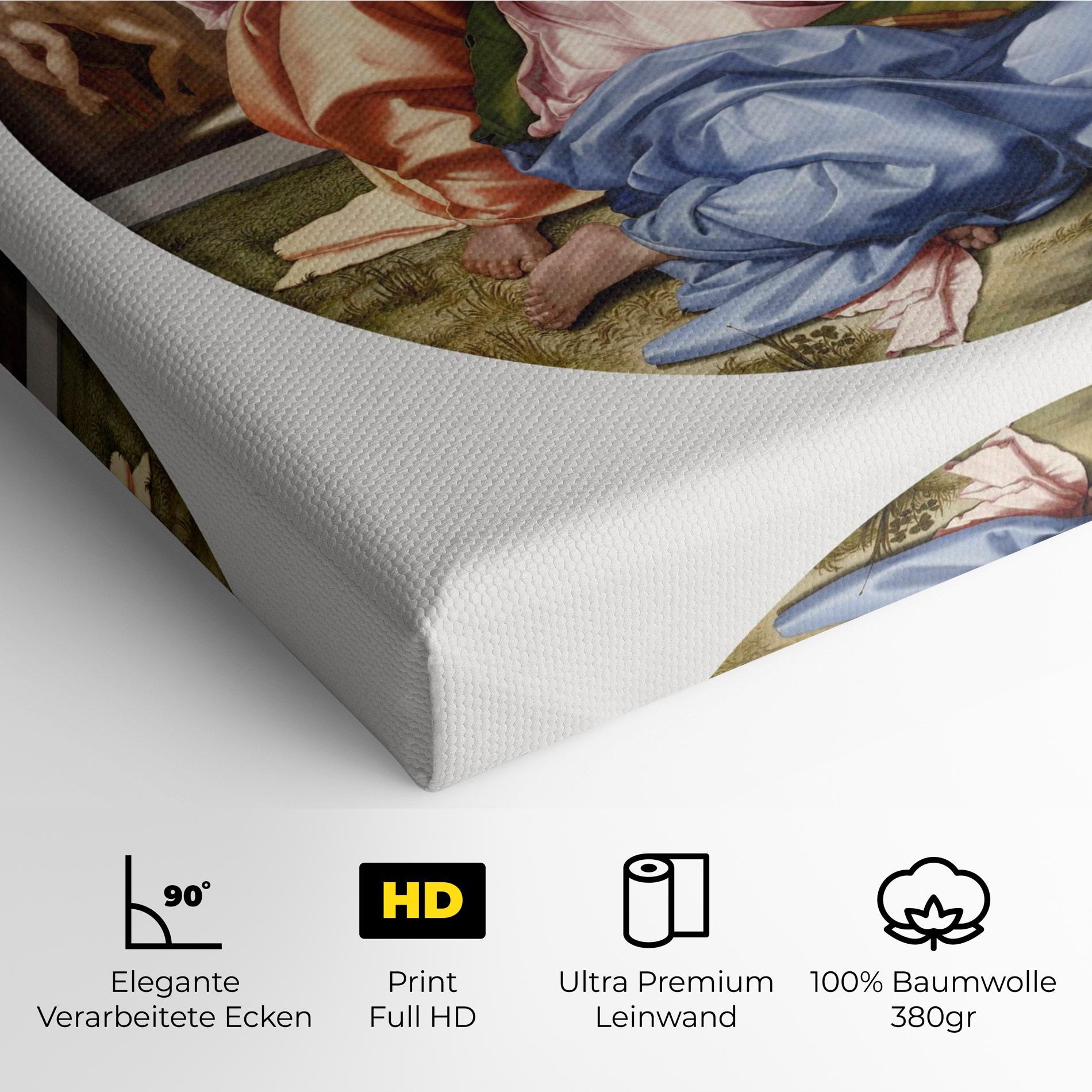 Leinwandbild Doni Tondo mockup 4