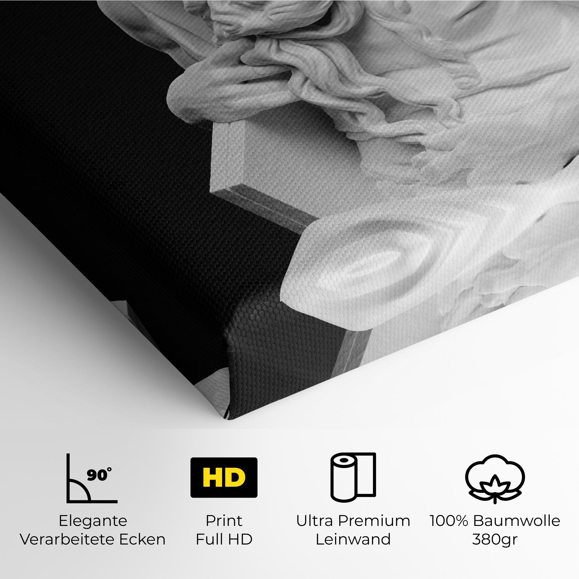 Leinwandbild Moses Statue mockup 4