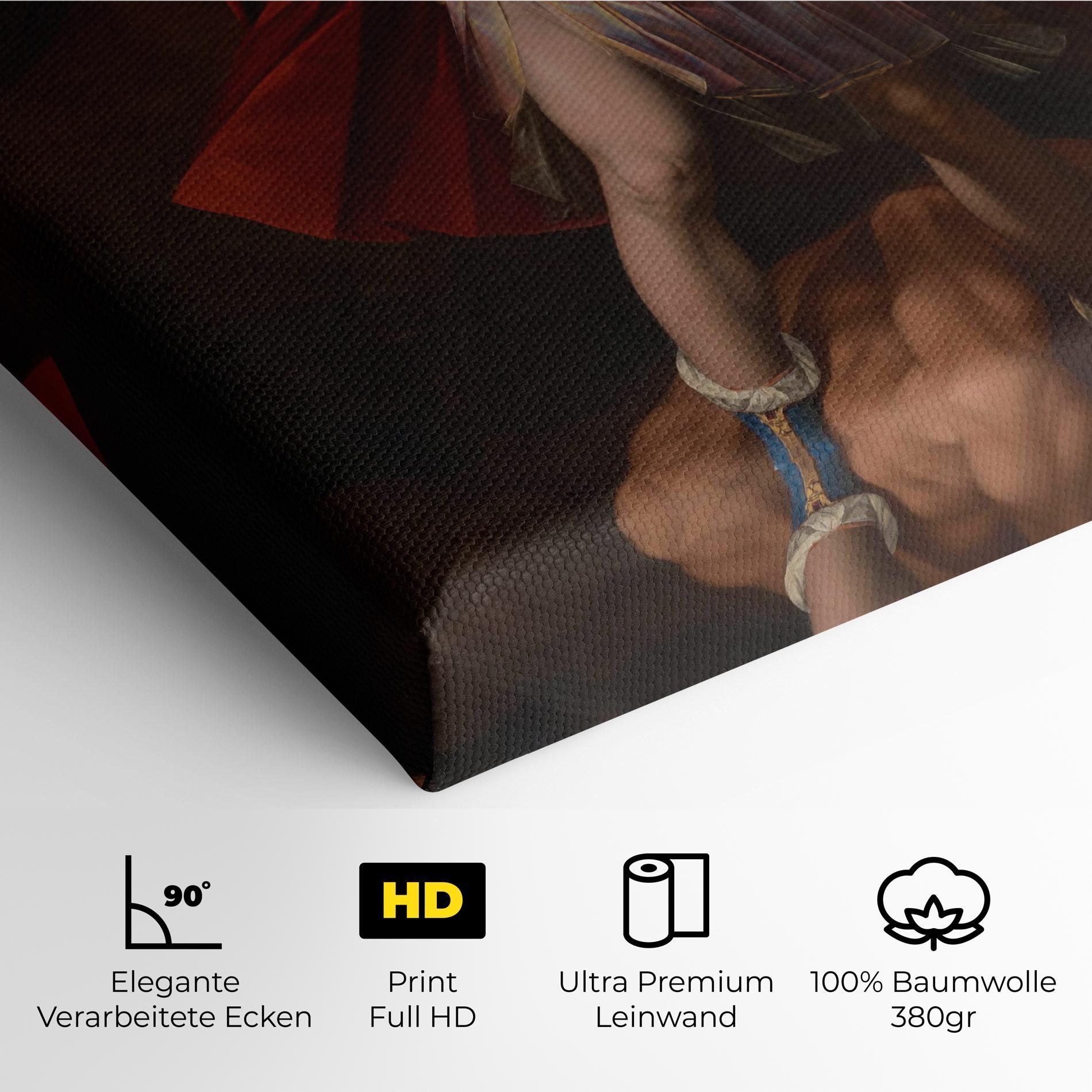 Leinwandbild Sword In Upraised mockup 4