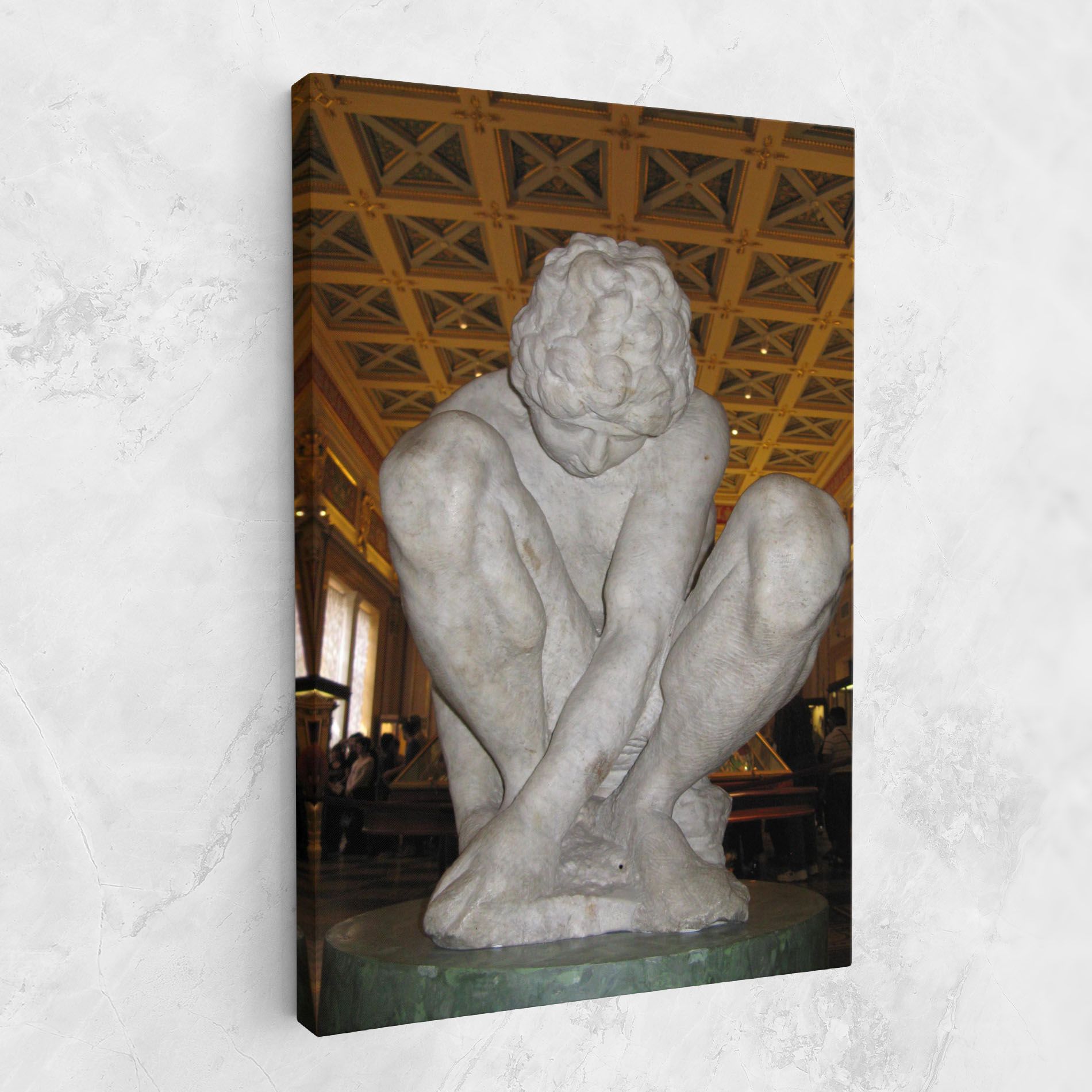 Crouching Boy mockup 1