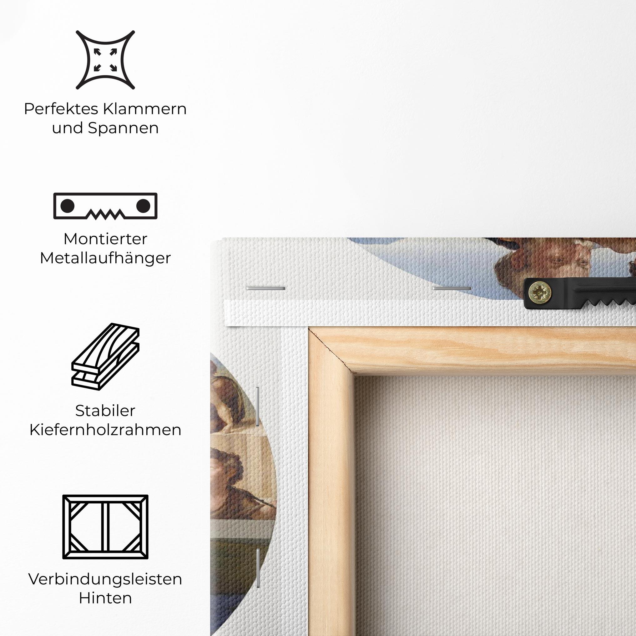 Leinwandbild Doni Tondo mockup 5