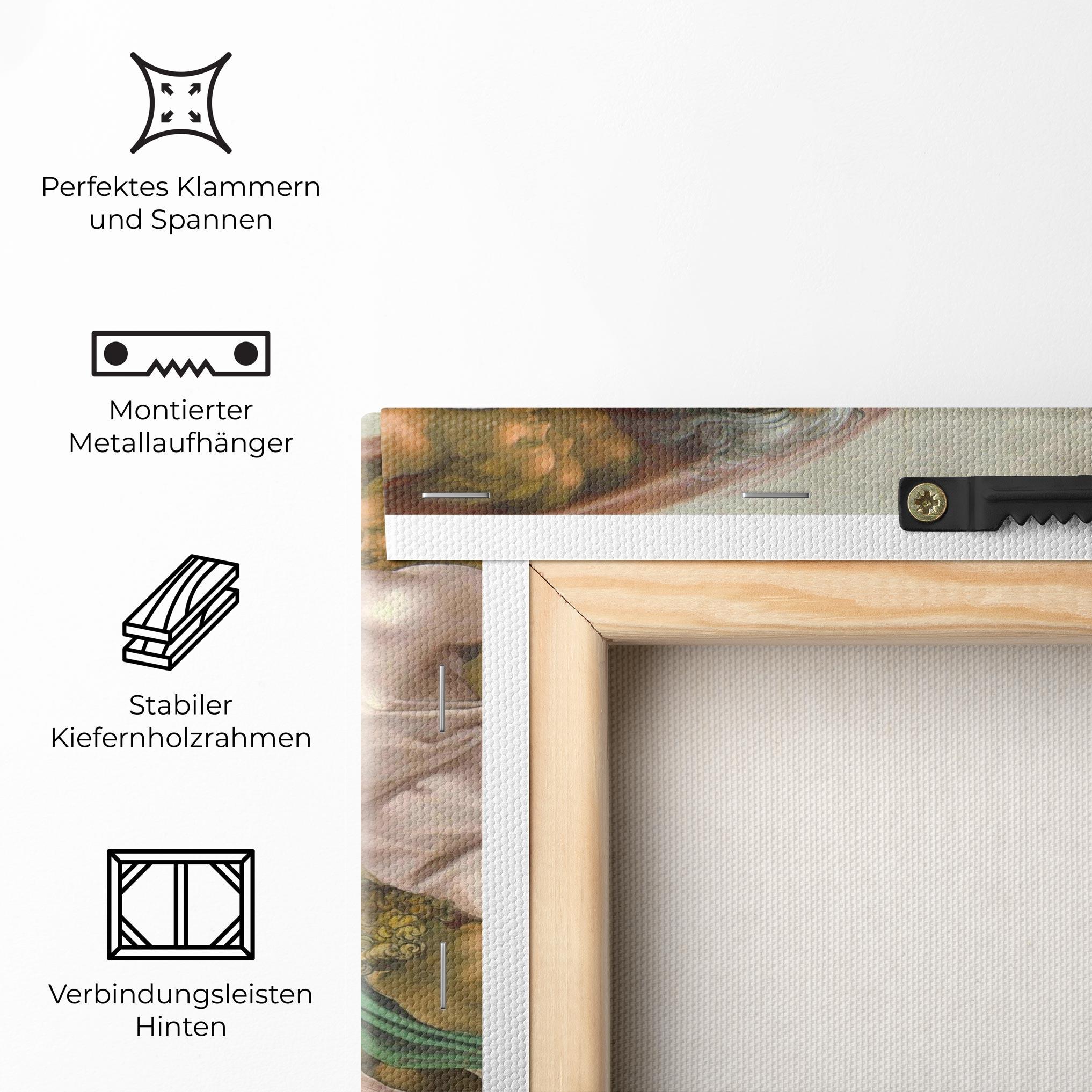 Leinwandbild The Creation Of Adam mockup 5