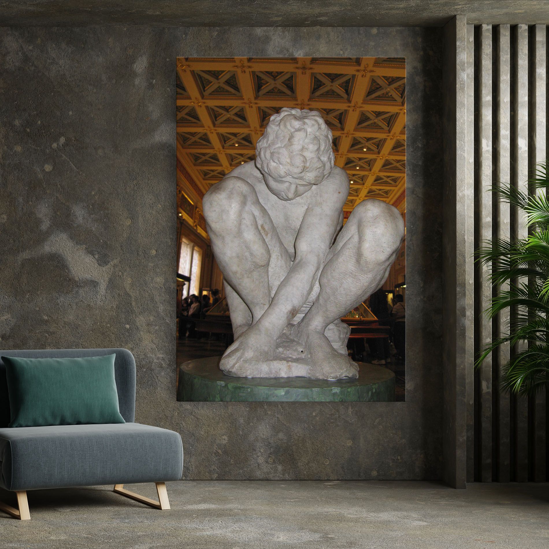 Crouching Boy mockup 7