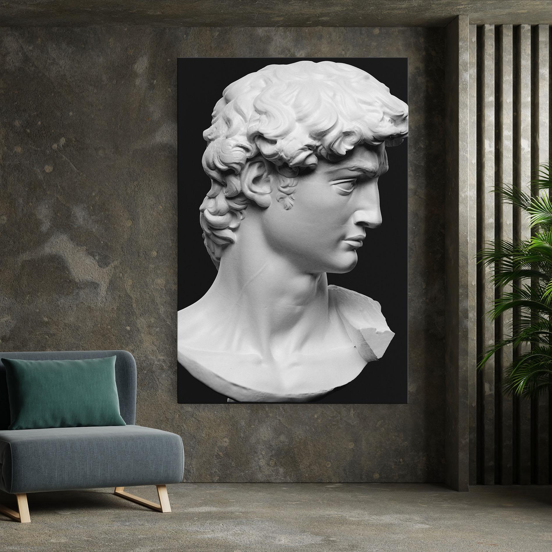 Leinwandbild David Head mockup 7