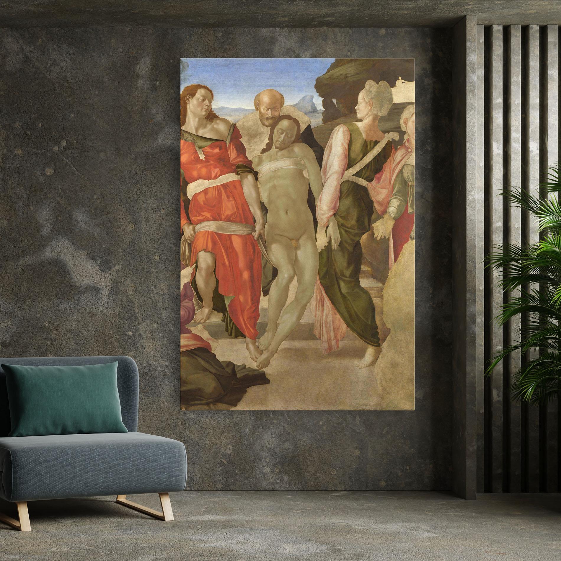 Leinwandbild Entombment mockup 7