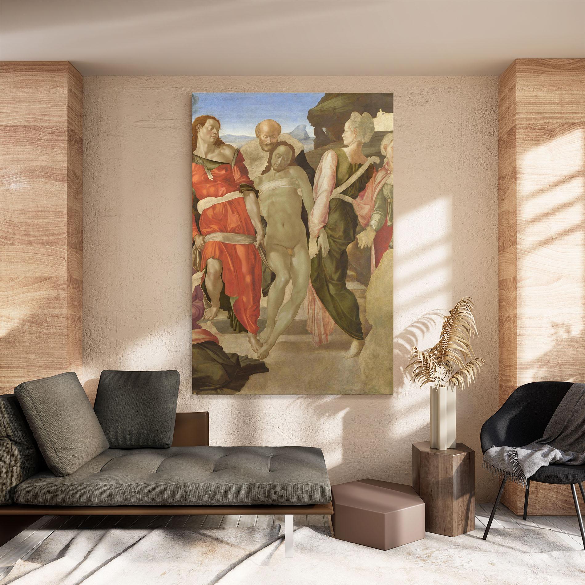 Leinwandbild Entombment mockup 8