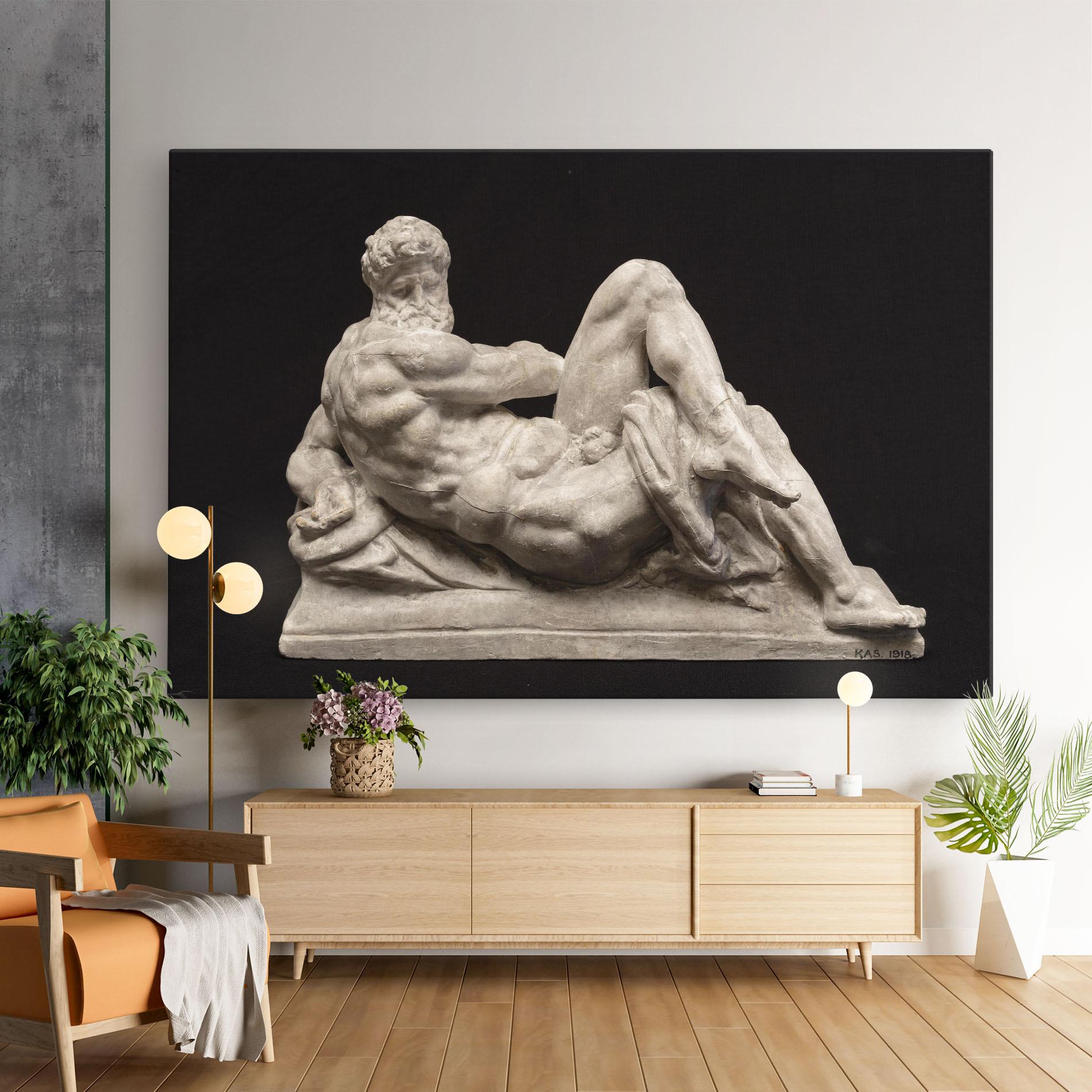 Leinwandbild Michelangelo S Day mockup 9