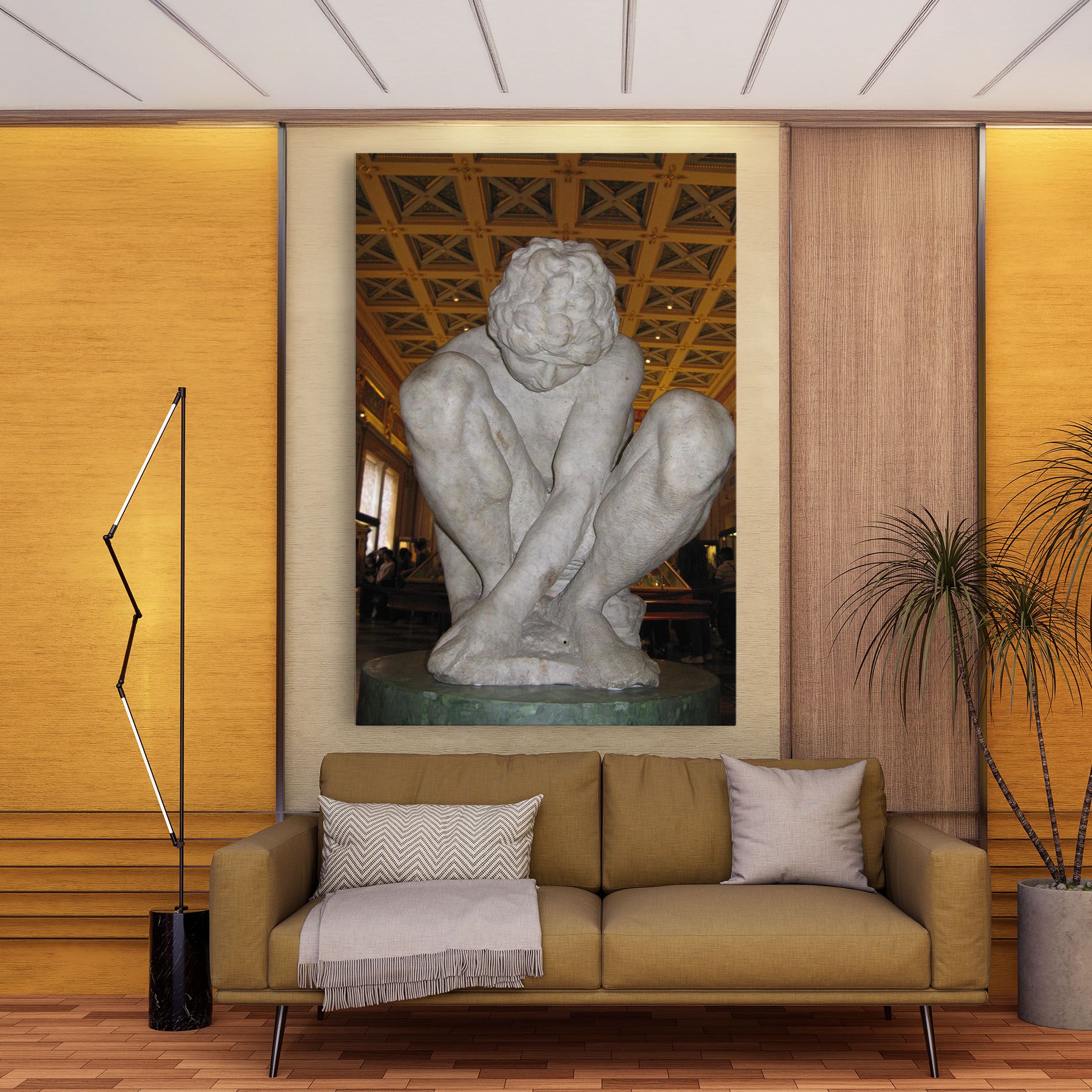 Crouching Boy mockup 9