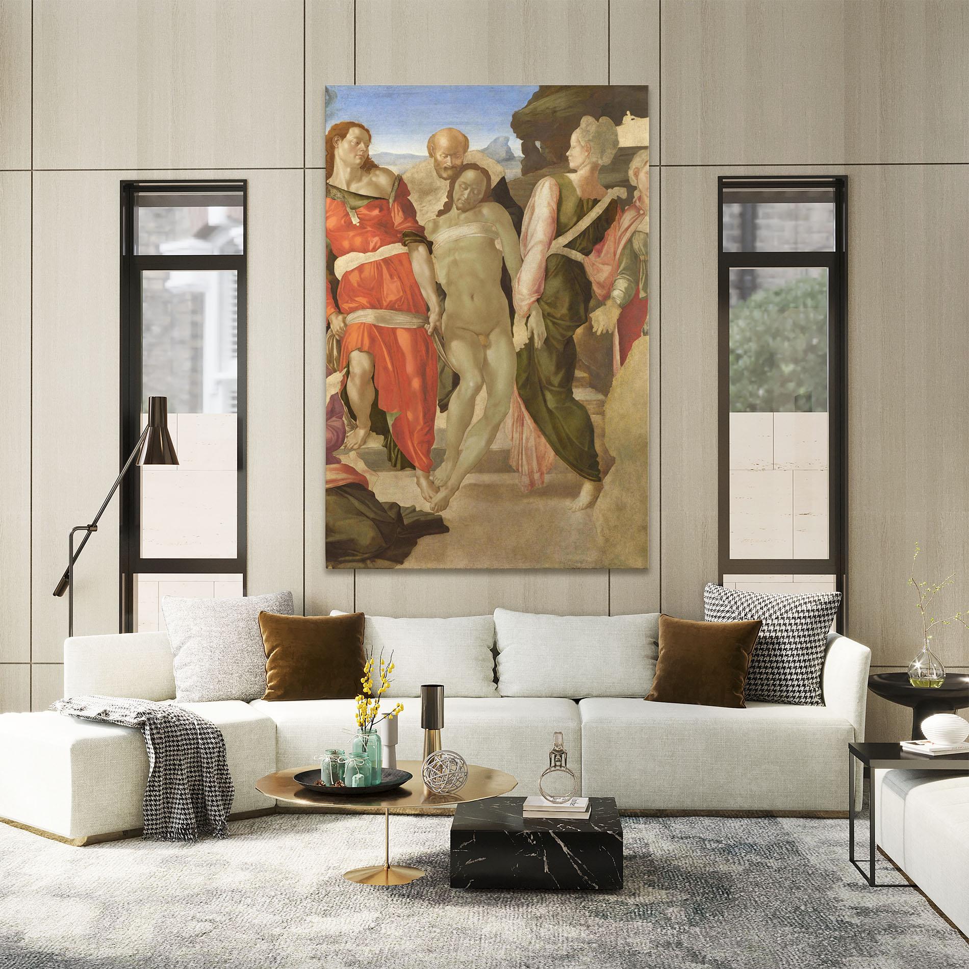 Leinwandbild Entombment mockup 2