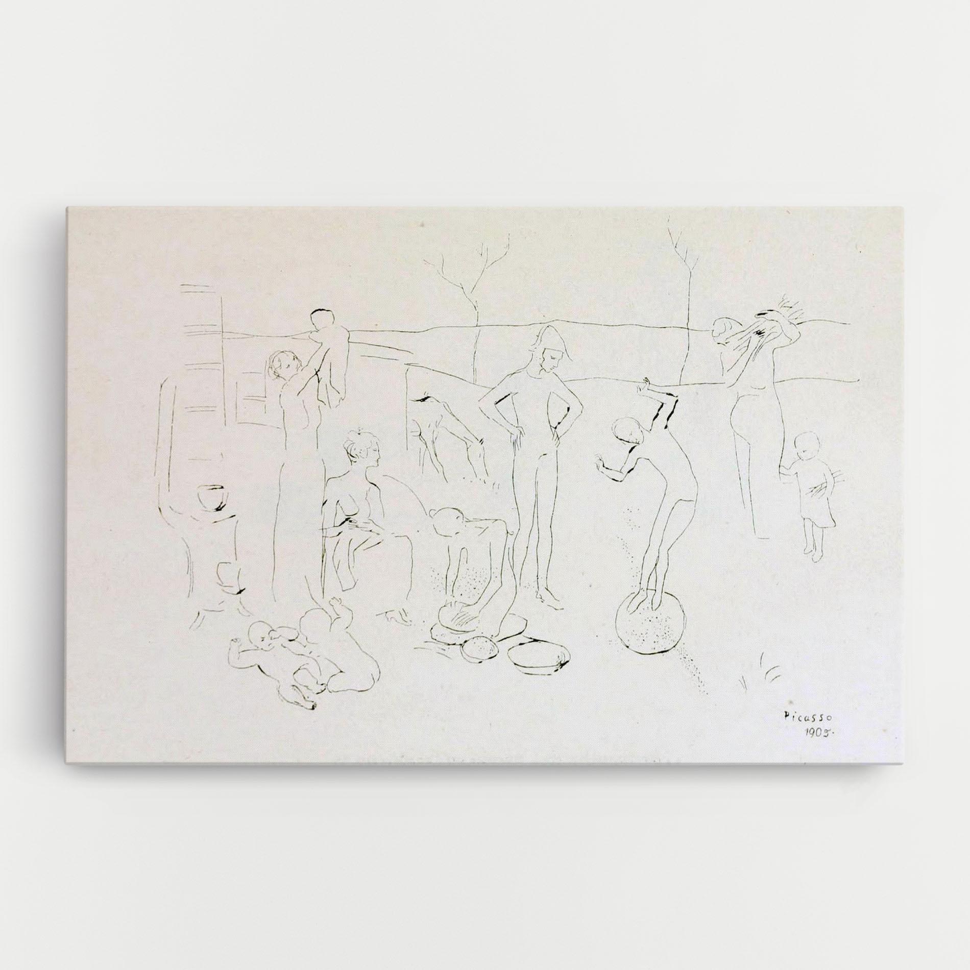 Leinwandbild The Acrobats mockup 0