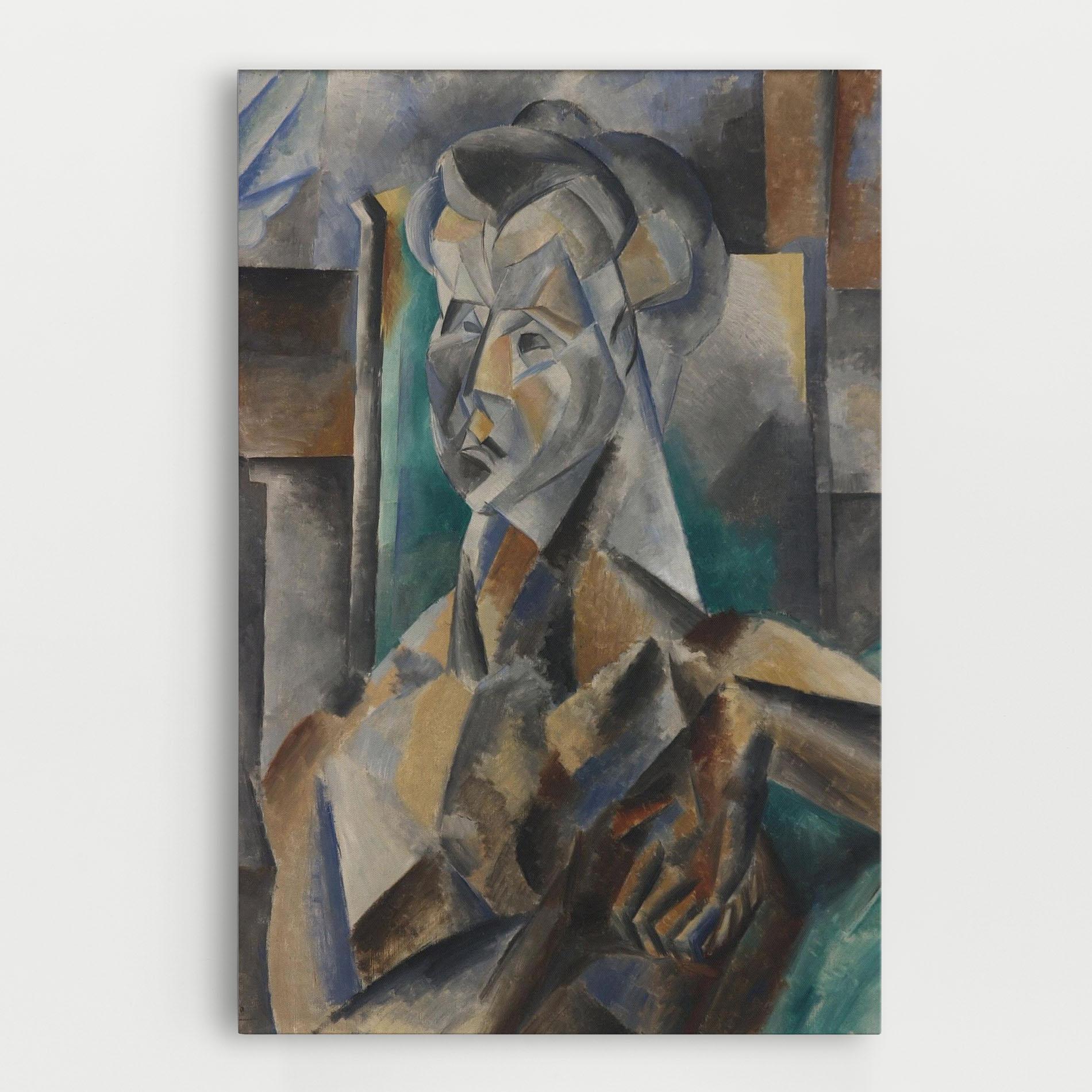 Leinwandbild Buste De Femme mockup 0