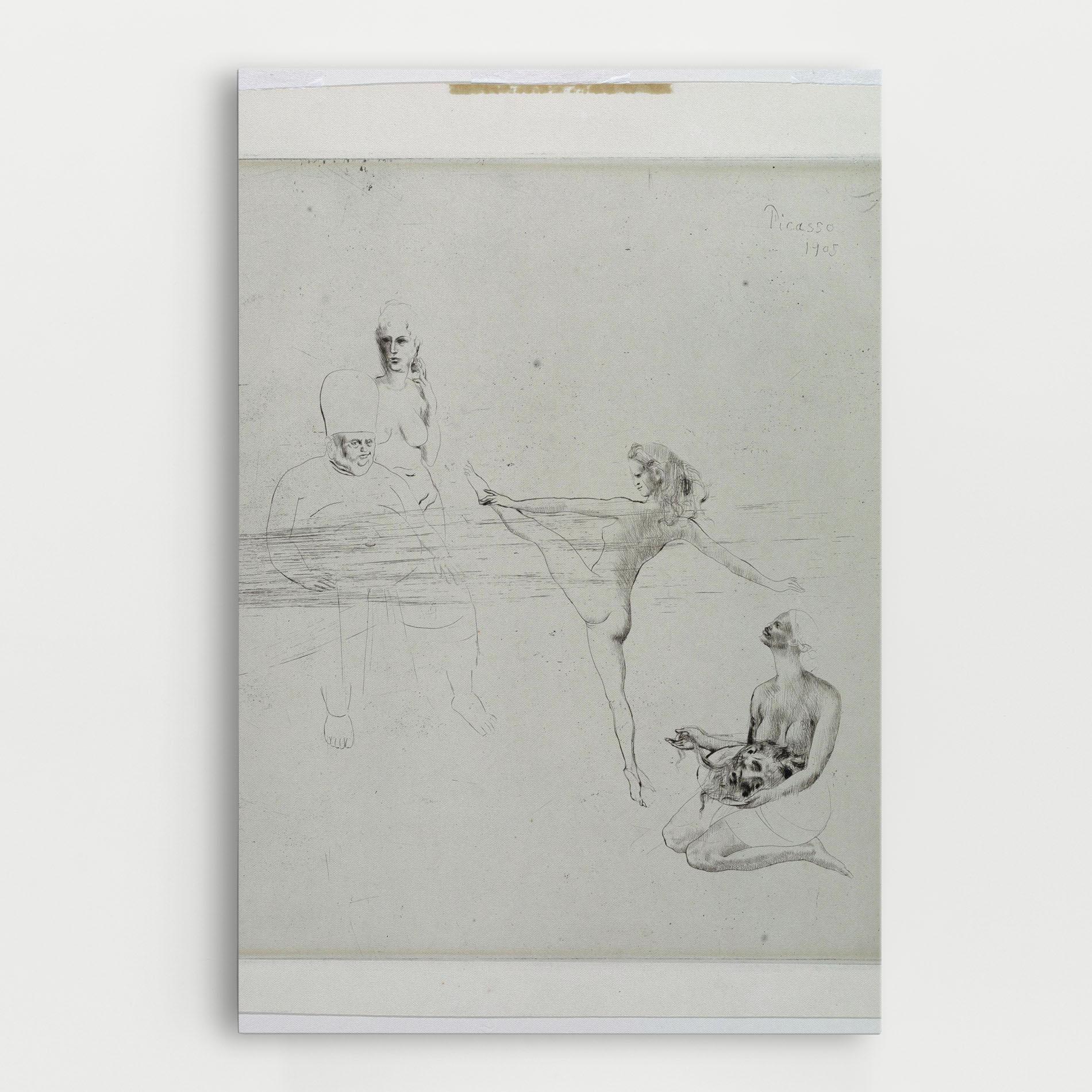 Leinwandbild Dance Of Salome mockup 0