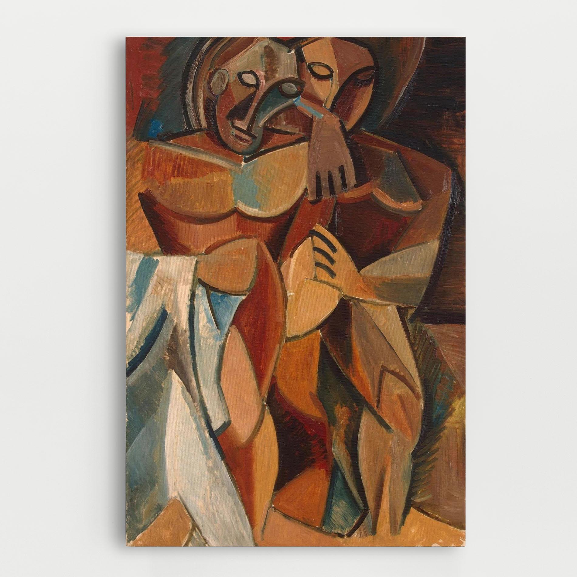 Leinwandbild Friendship Two Nudes mockup 0