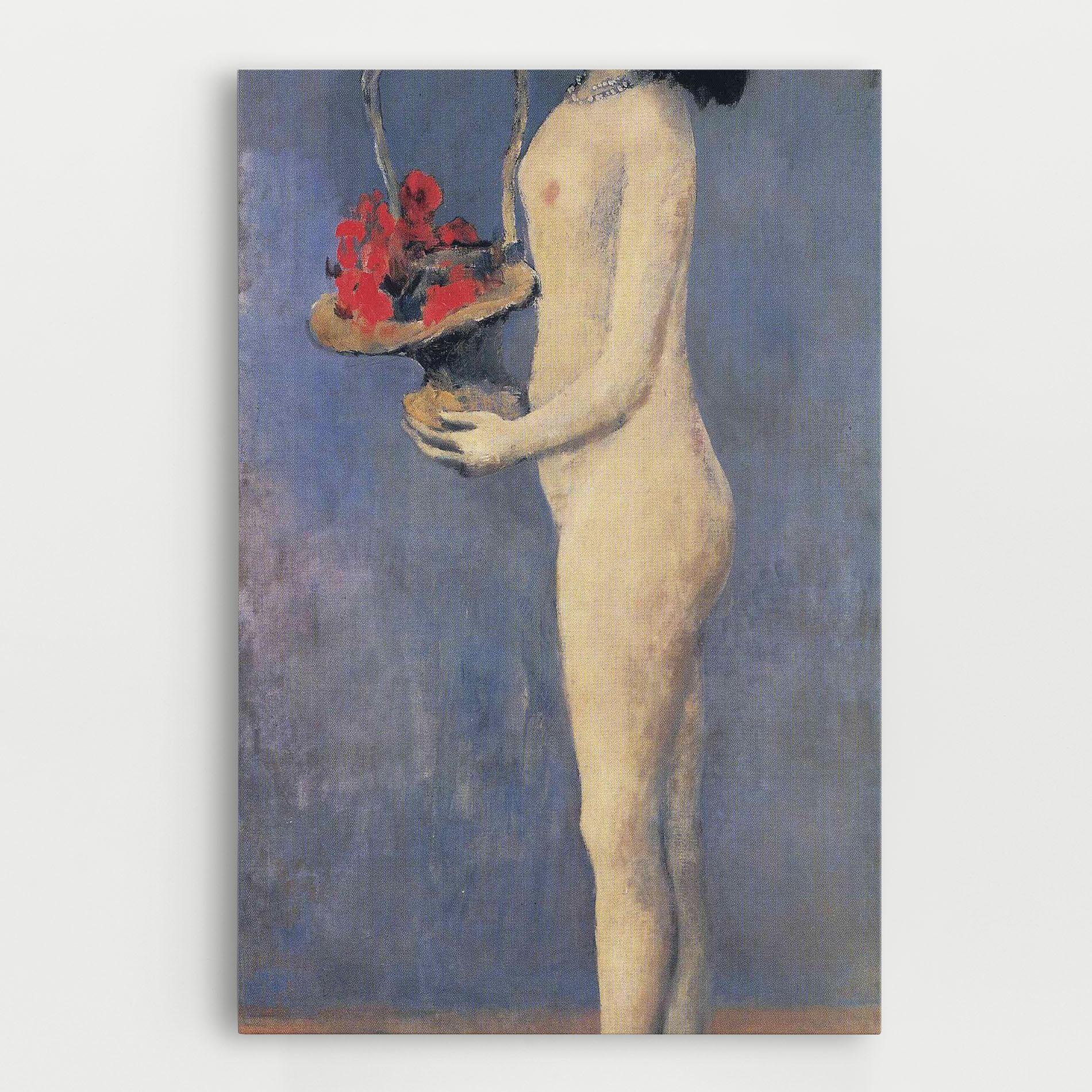 Leinwandbild Le Panier Fleuri mockup 0