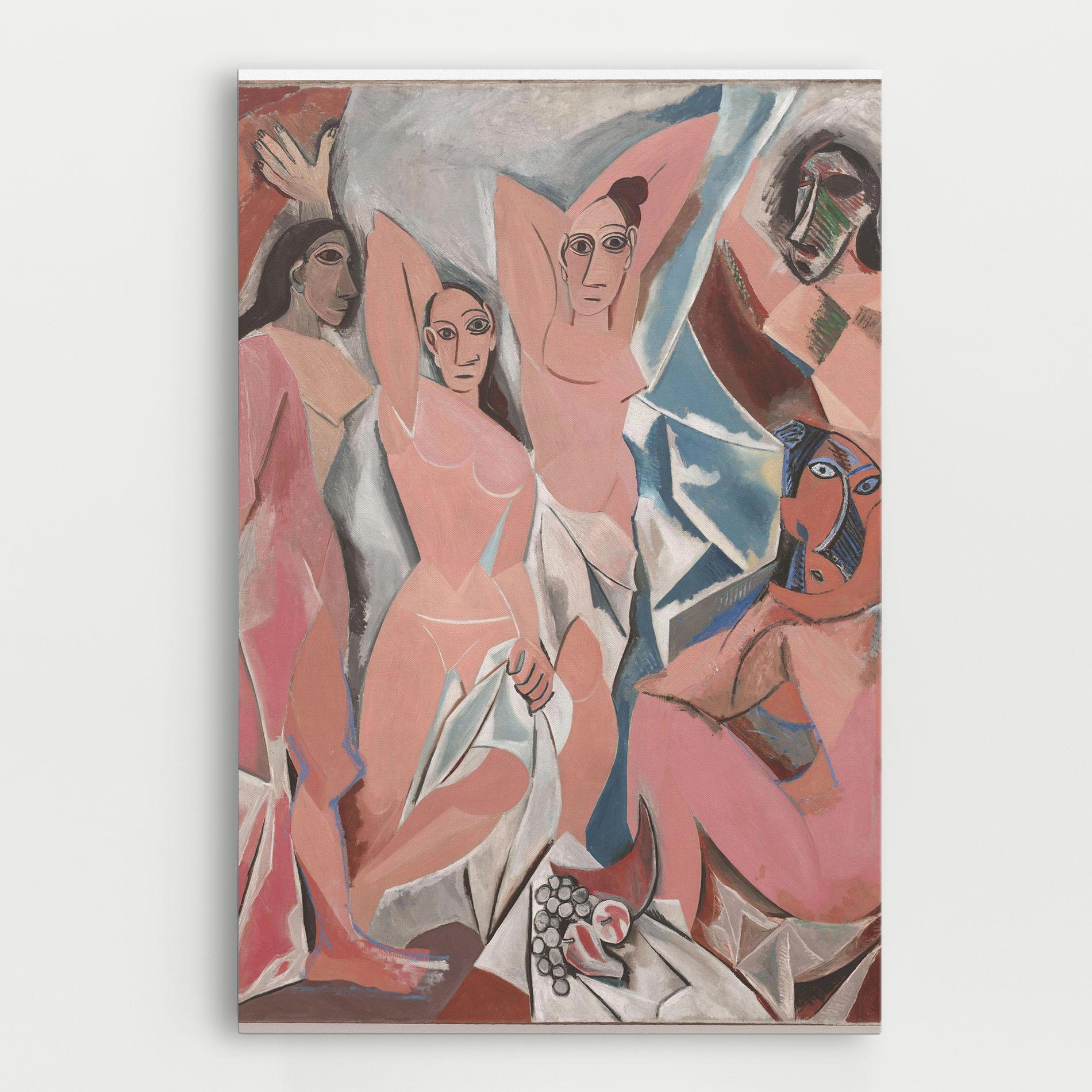 Leinwandbild Les Demoiselles mockup 0
