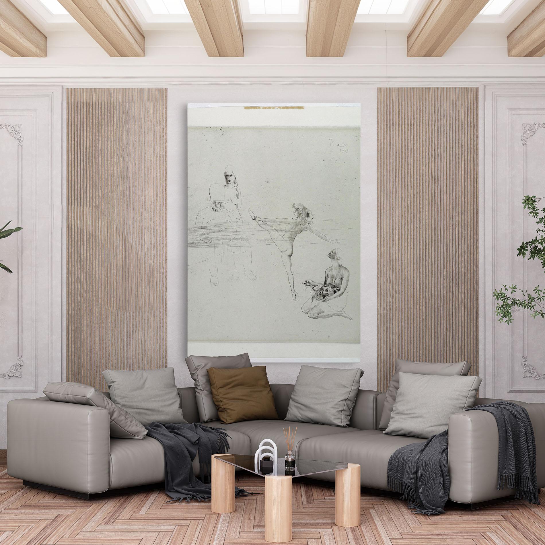 Leinwandbild Dance Of Salome mockup 6