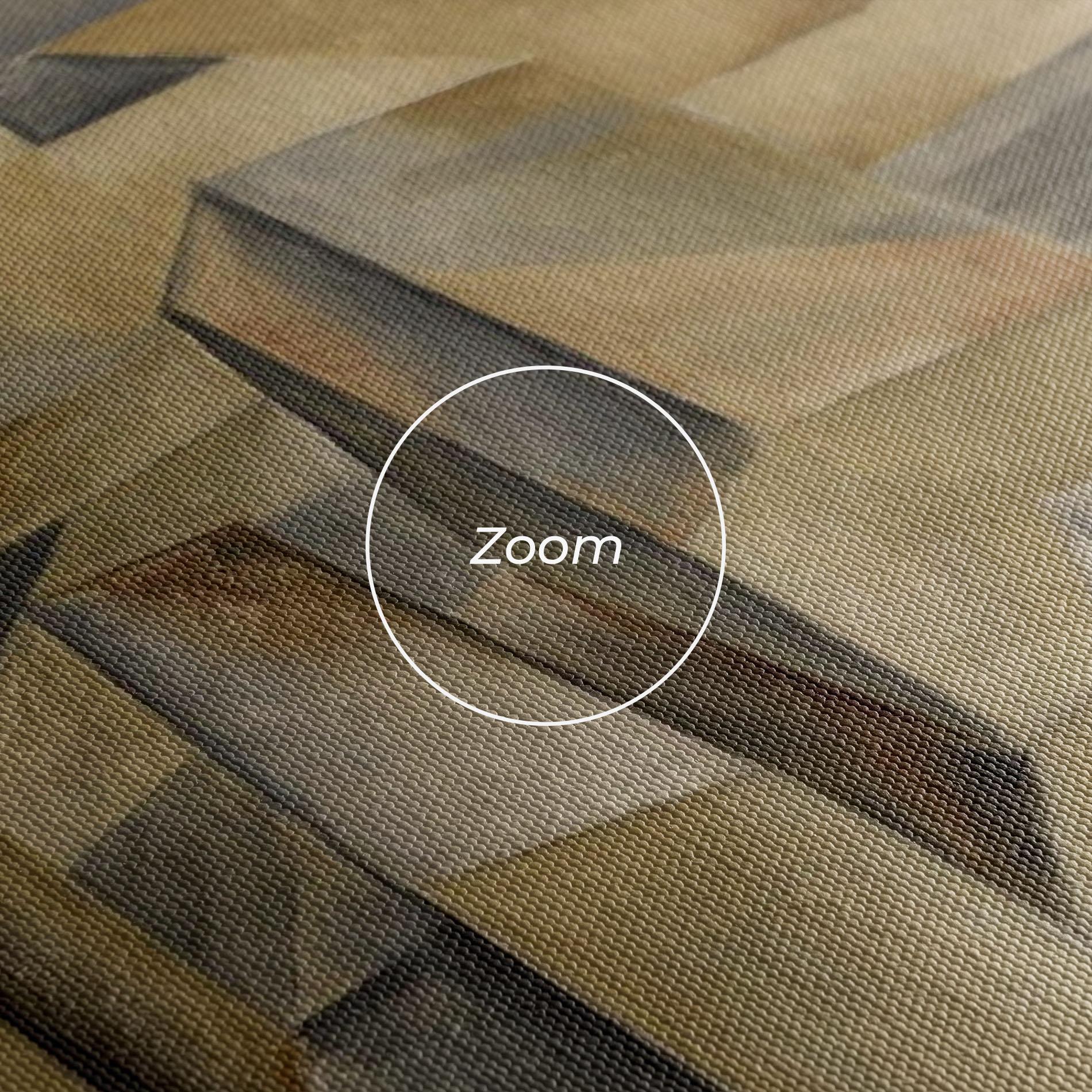 Leinwandbild Houses On The Hill mockup 3