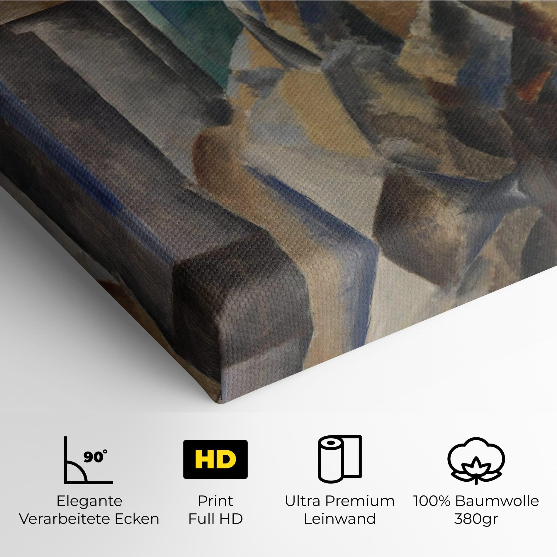 Leinwandbild Buste De Femme mockup 4