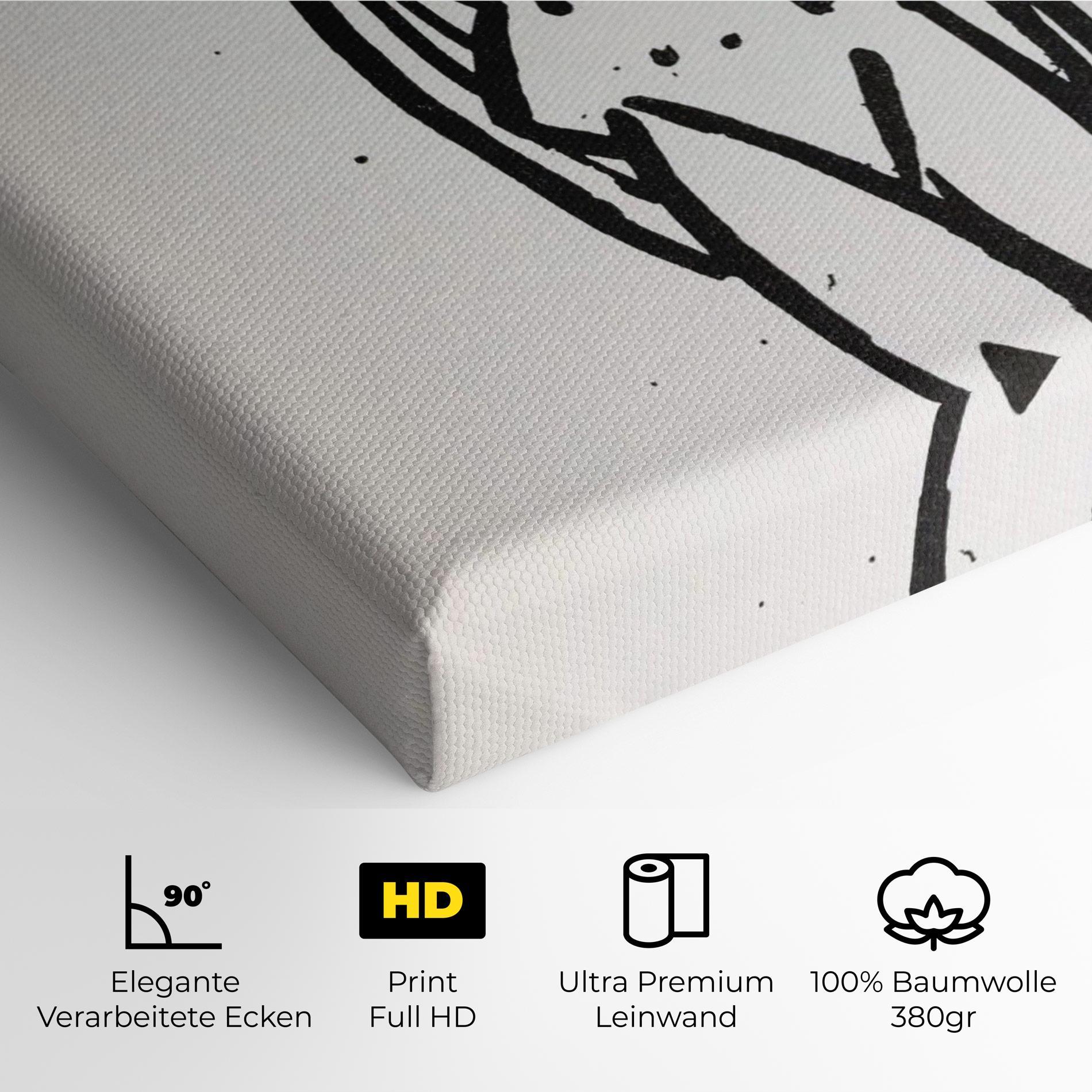 Leinwandbild Nude mockup 4