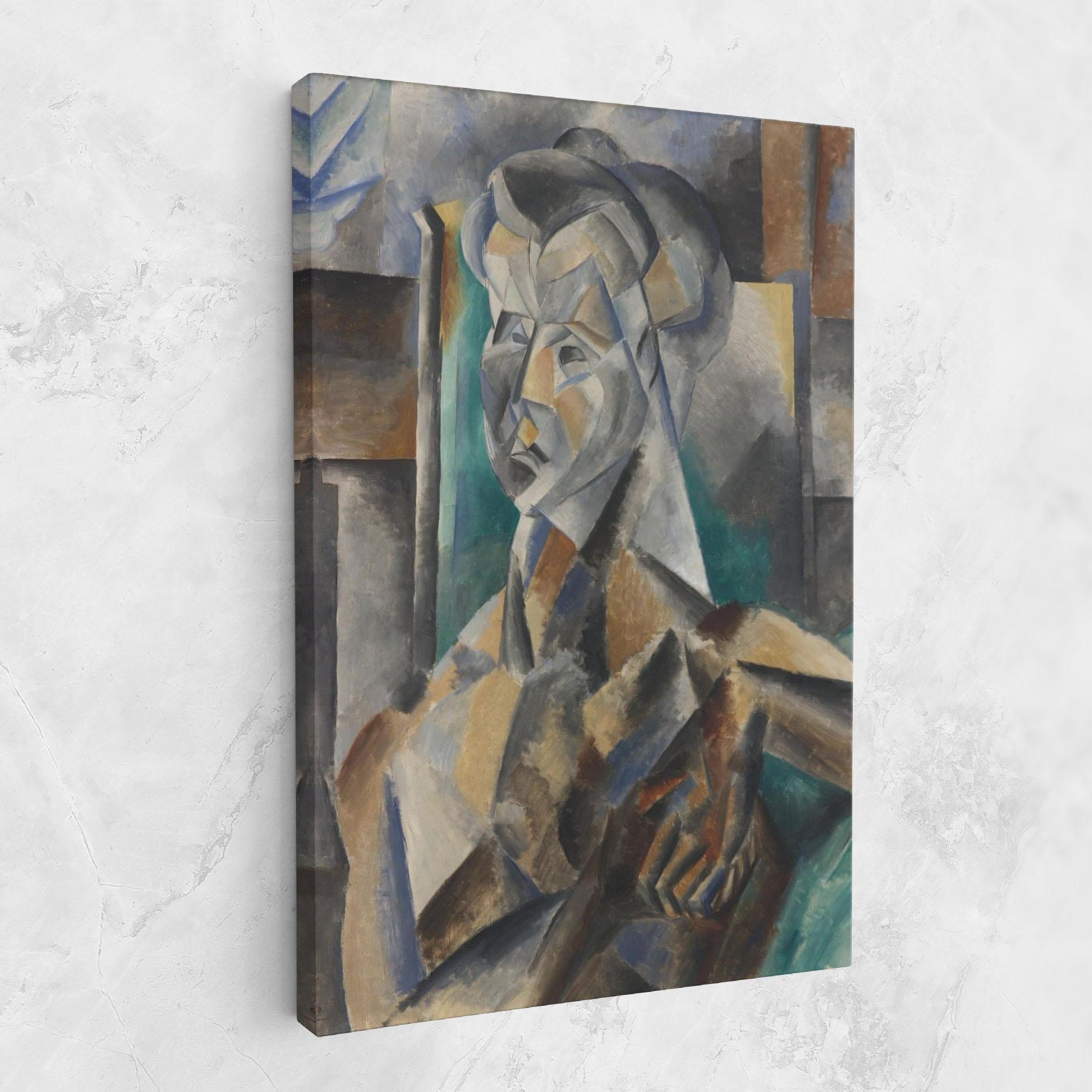 Leinwandbild Buste De Femme mockup 1