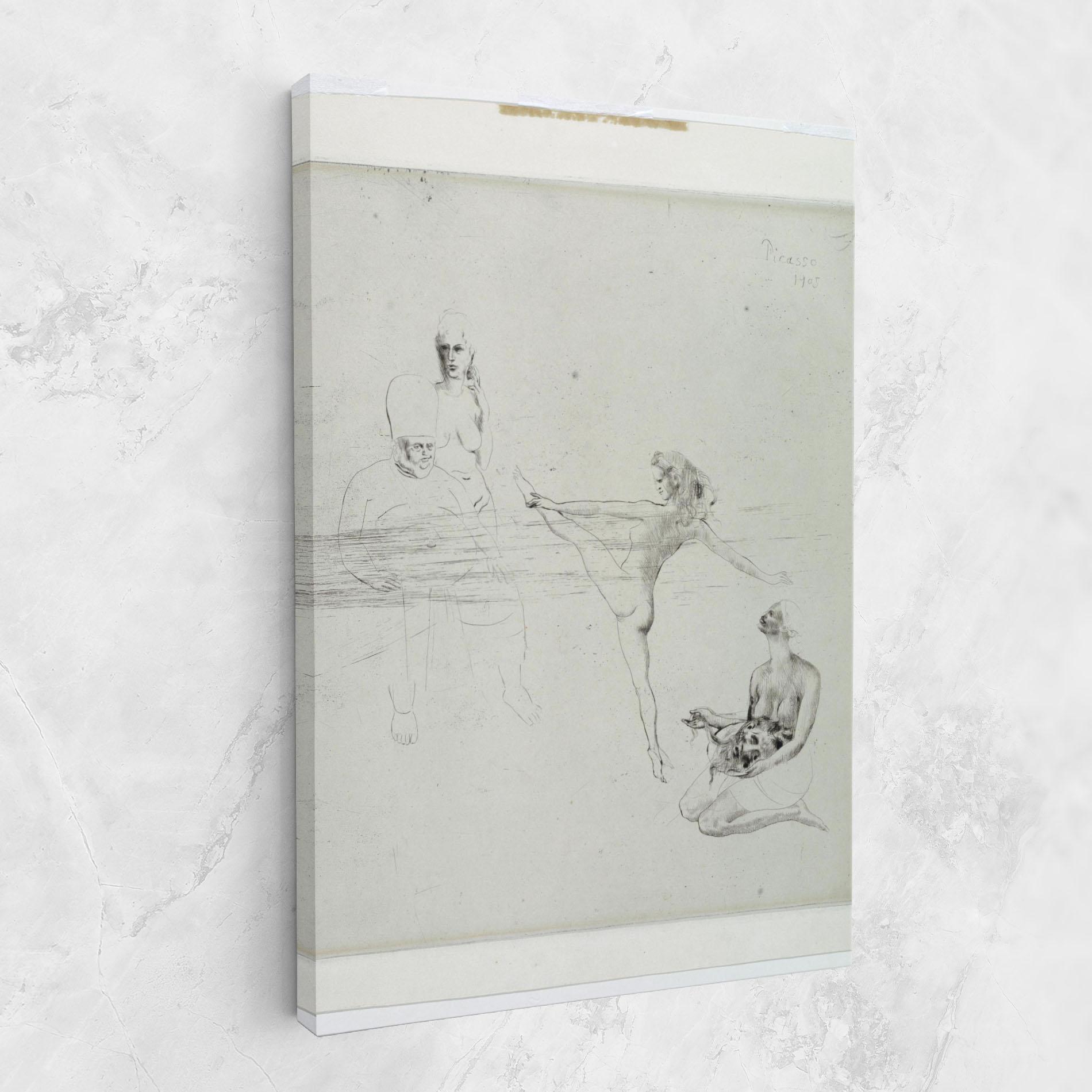 Leinwandbild Dance Of Salome mockup 1